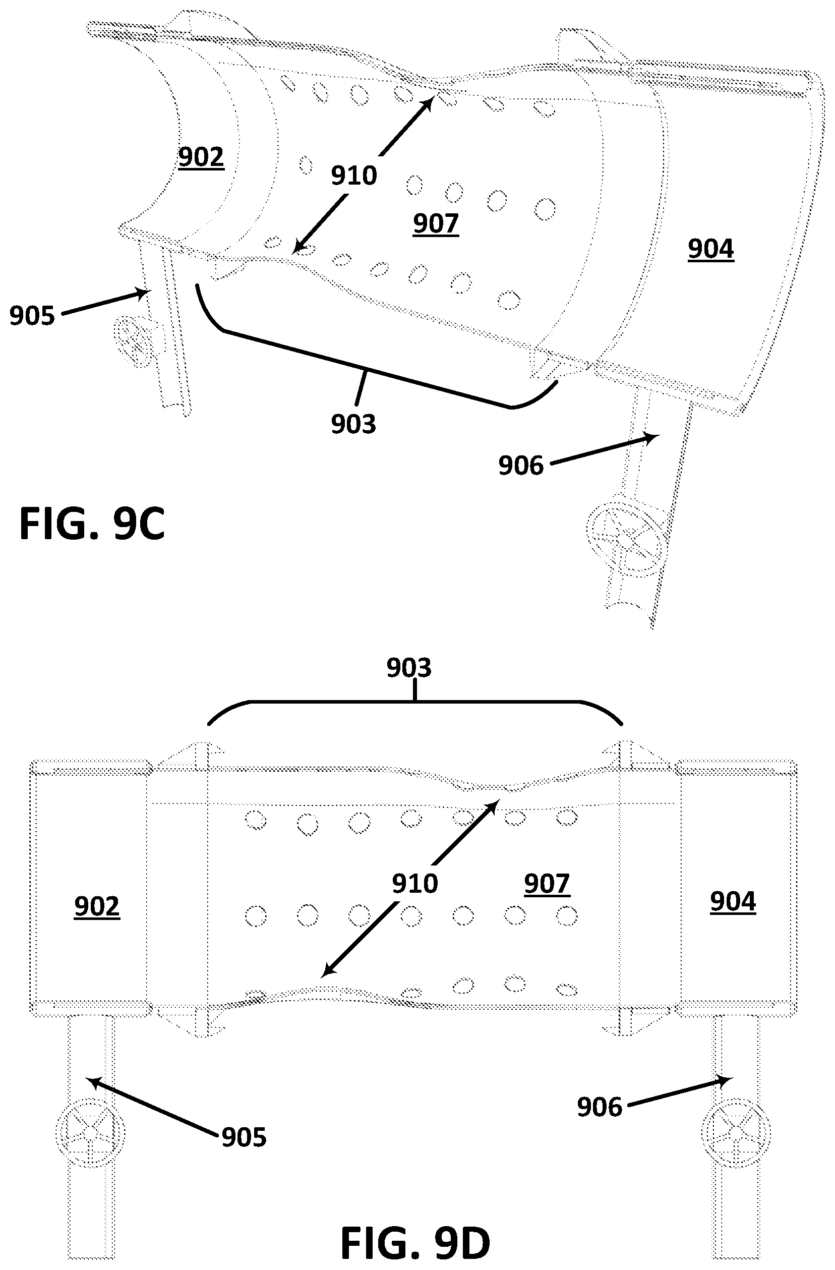 Patent US12403407 Figure 13 – Rotating amusement water related feature