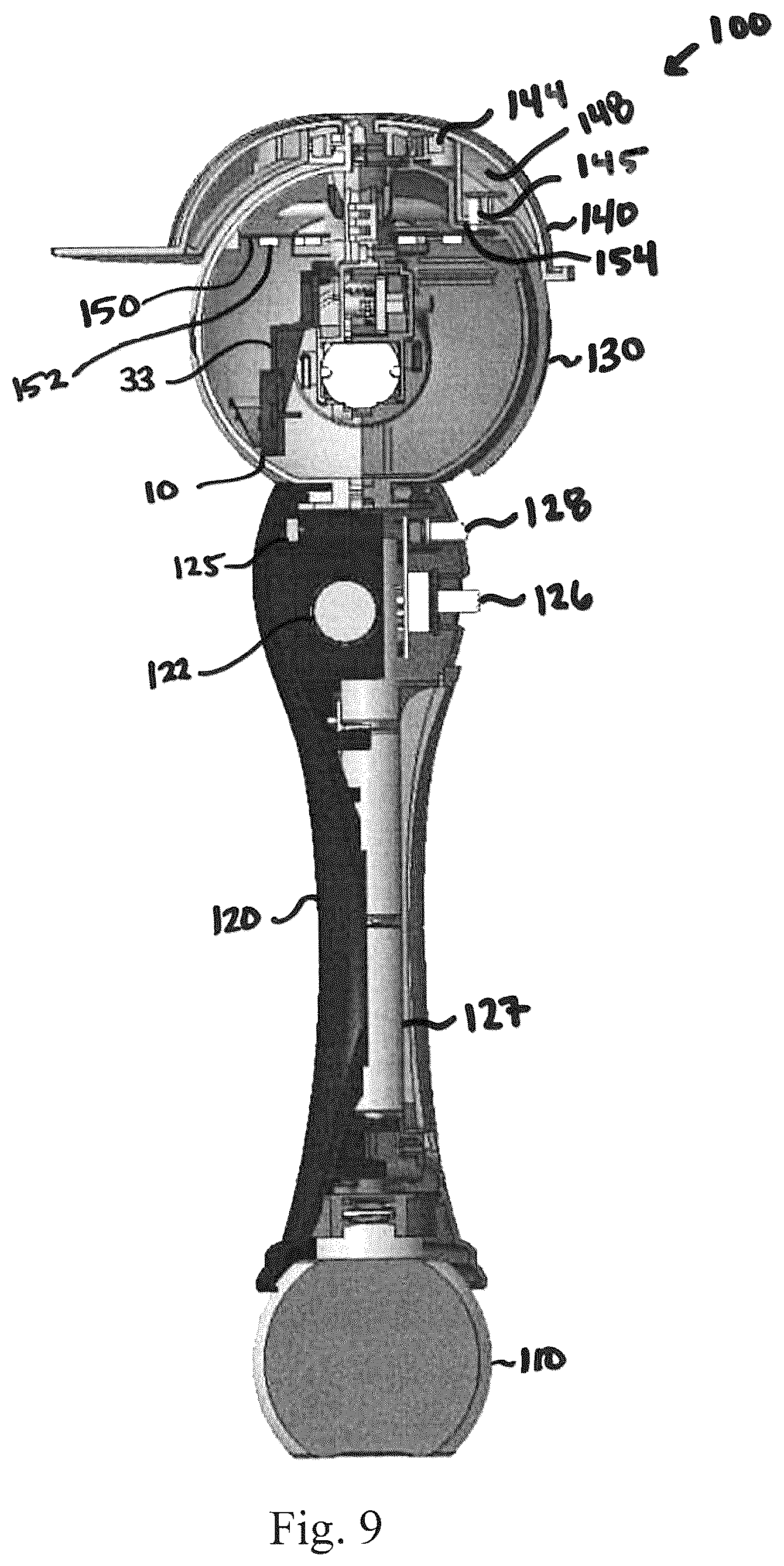 Patent US12403411 Figure 9 – Animated bubble toy customizable and activated by the attachment of an accessory