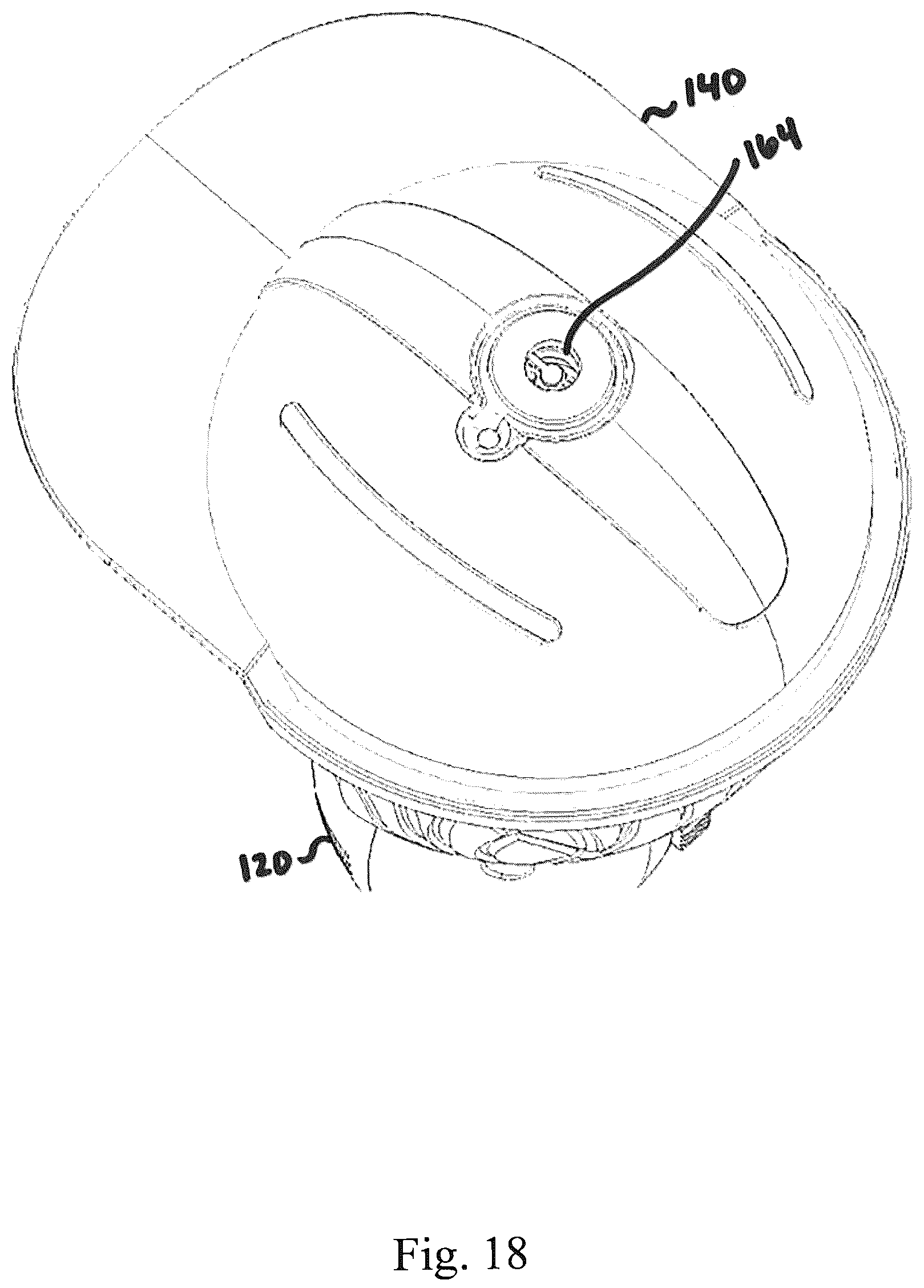 Patent US12403411 Figure 18 – Animated bubble toy customizable and activated by the attachment of an accessory