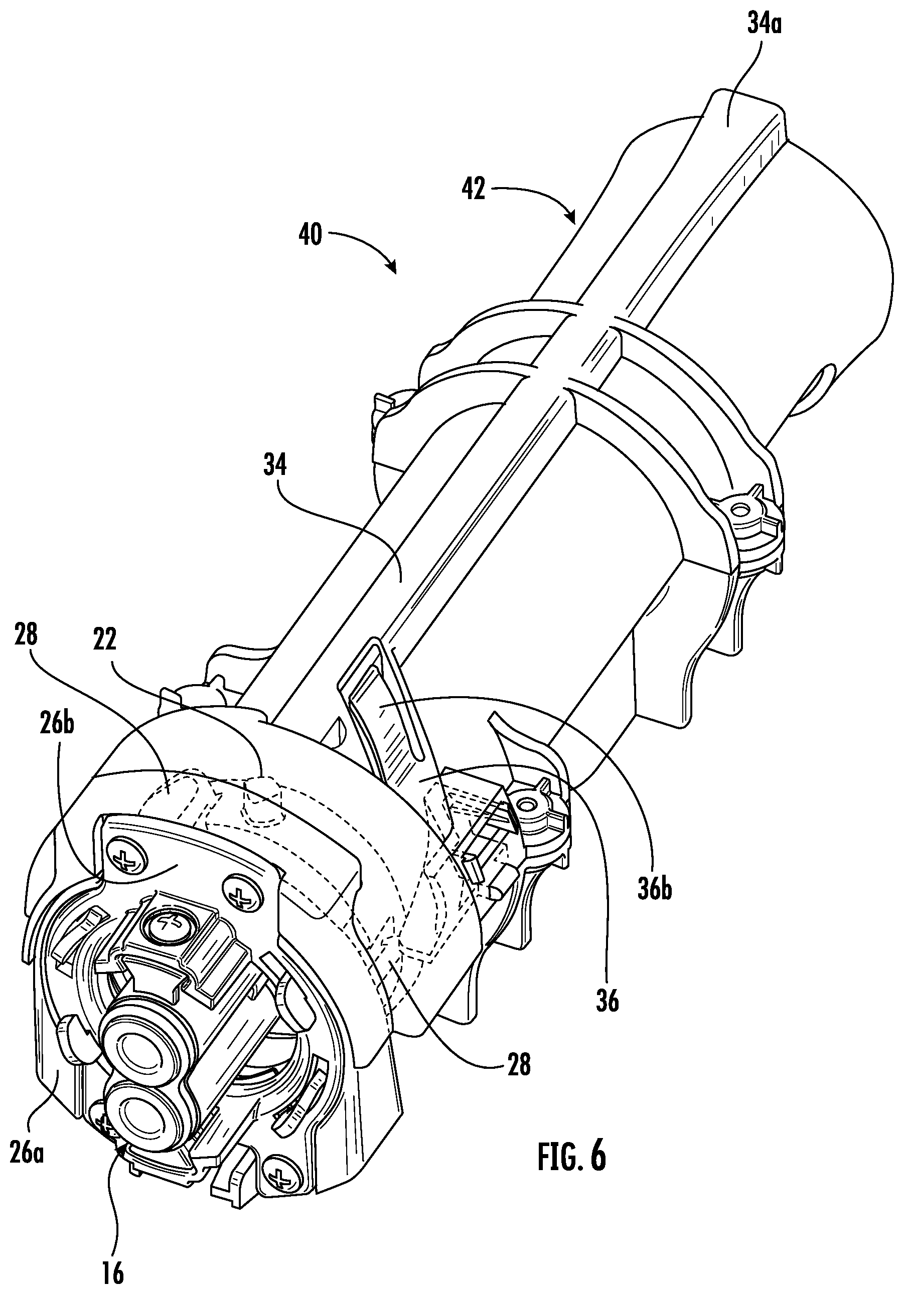 Patent US12403416 Figure 6 – Mechanical interlock system for a filter