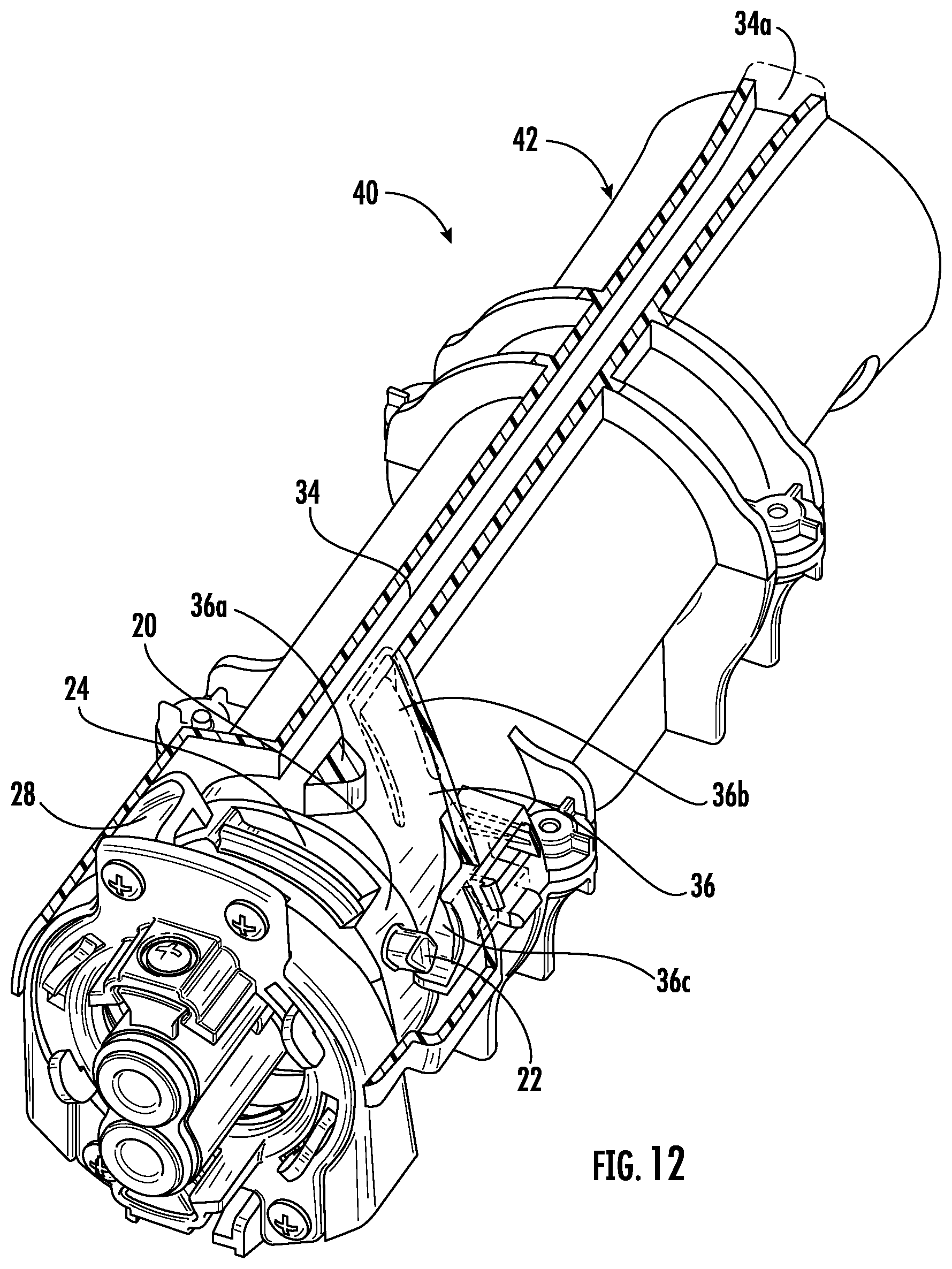 Patent US12403416 Figure 11 – Mechanical interlock system for a filter