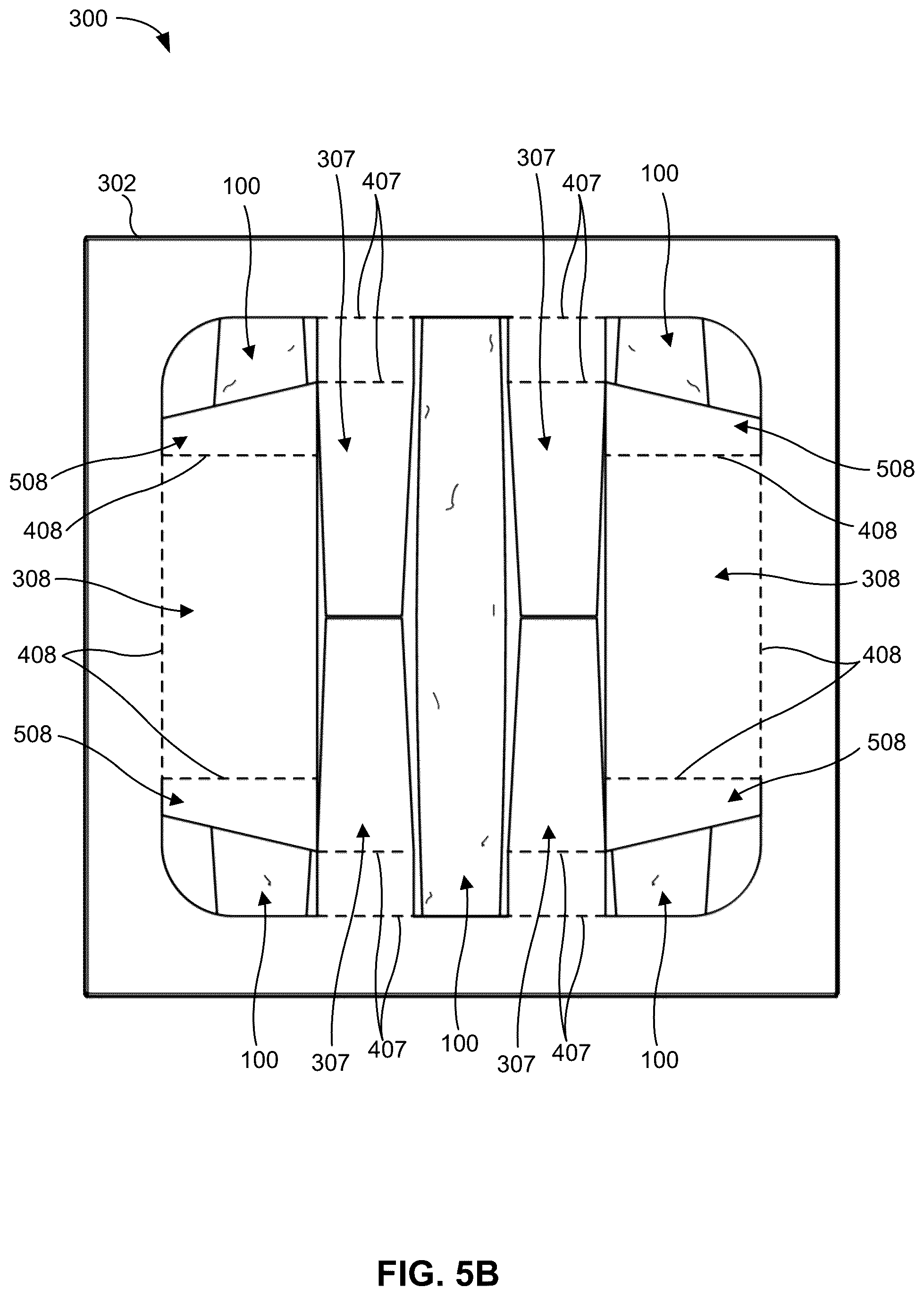 Patent US12403420 Figure 7 – Filter and filter assembly for paint overspray capture