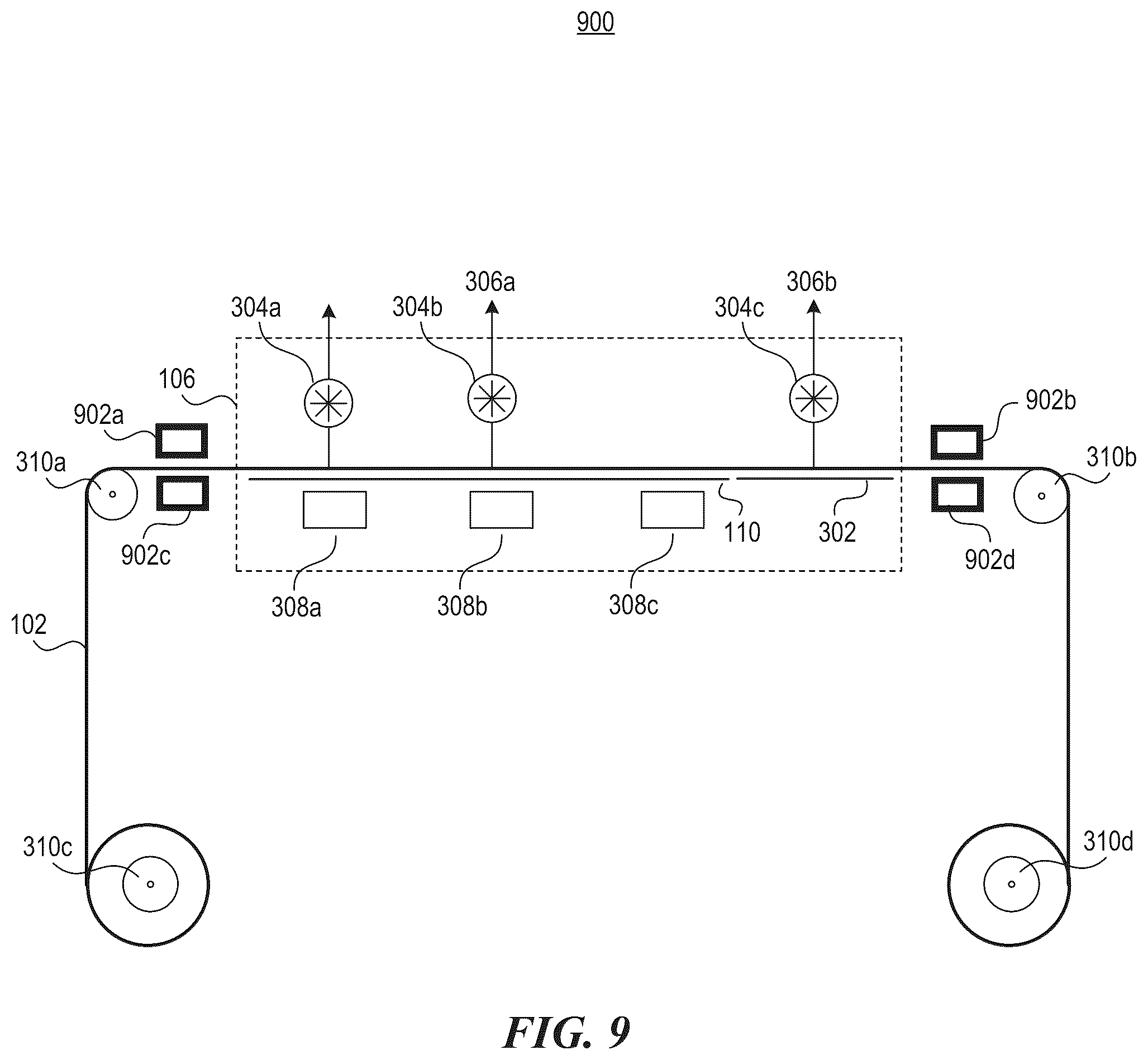 Patent US12403424 Figure 9 – Carbon dioxide removal and associated systems, devices, and methods