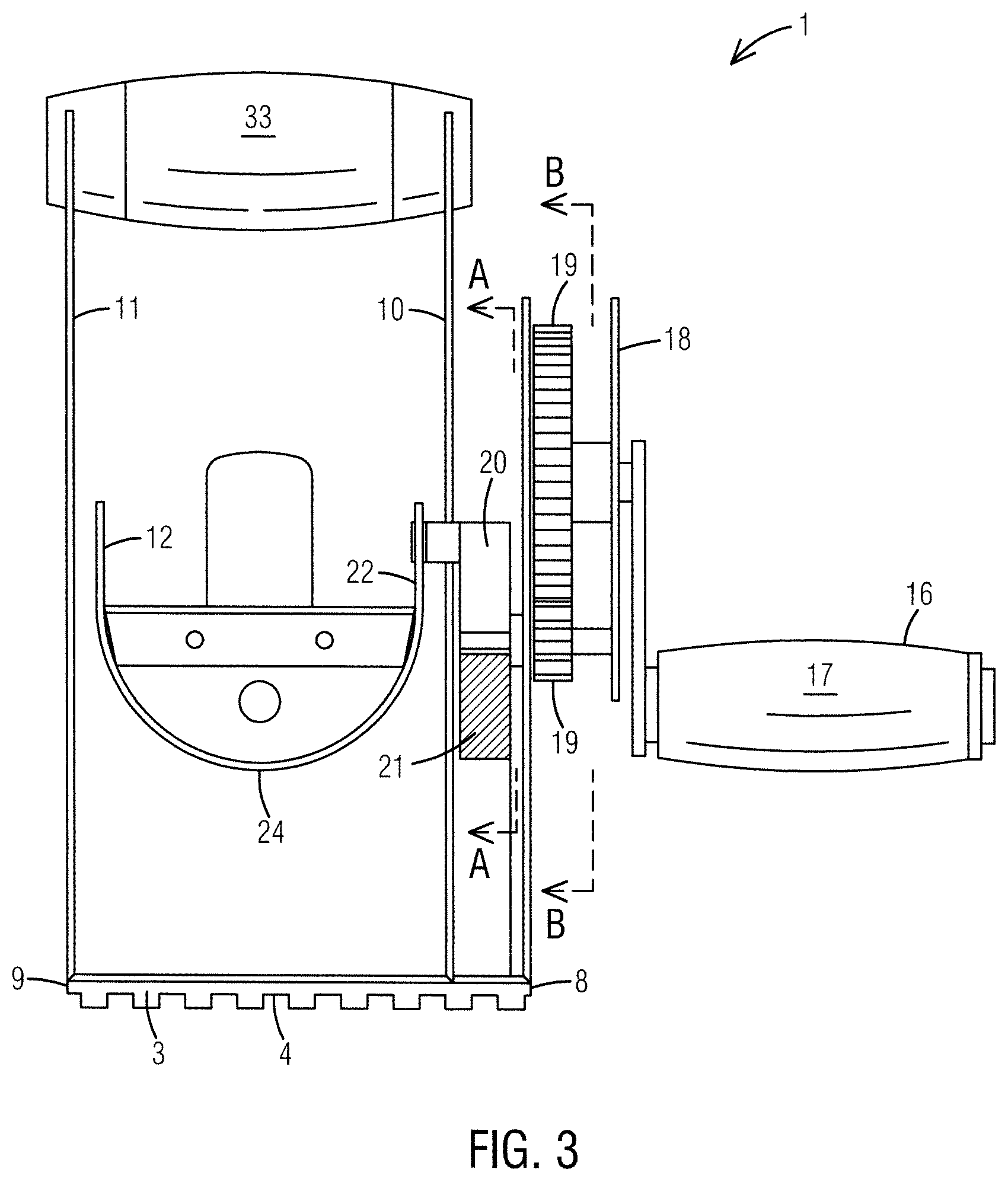 Patent US12403432 Figure 3 – Shaker for aerosol spray cans