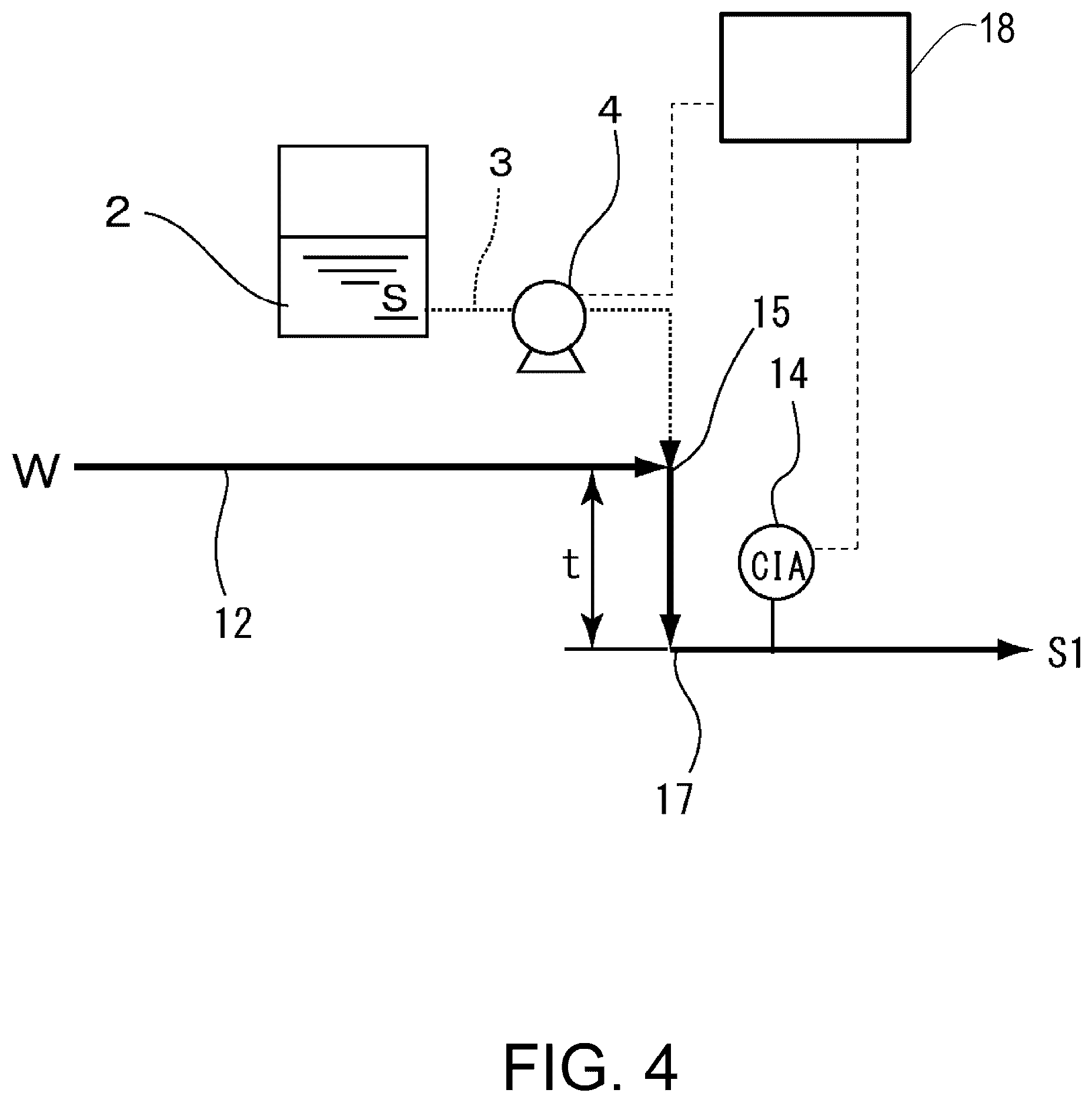 Patent US12403433 Figure 4 – Dilute chemical solution production device