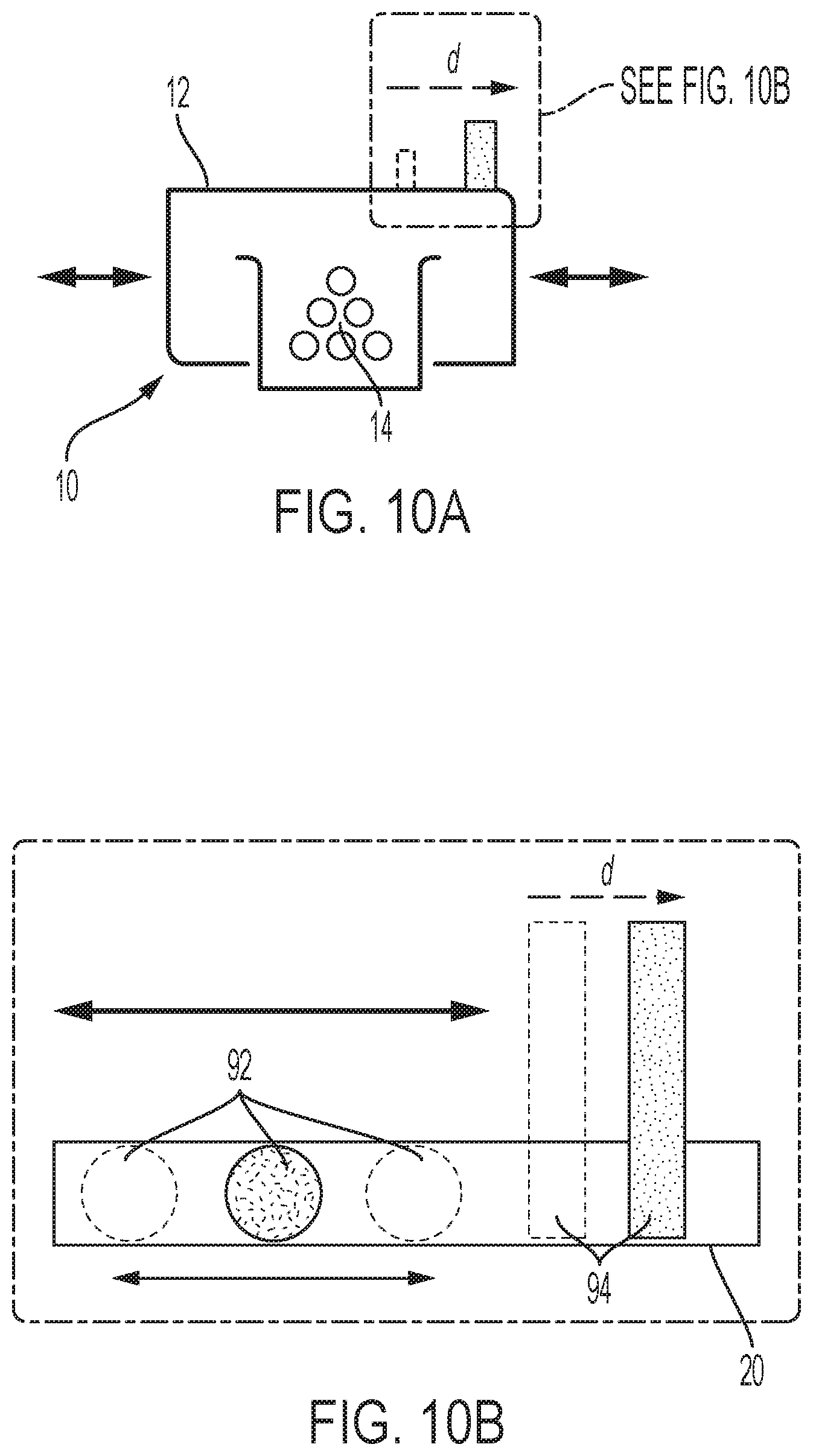 Patent US12403434 Figure 8 – Print material container