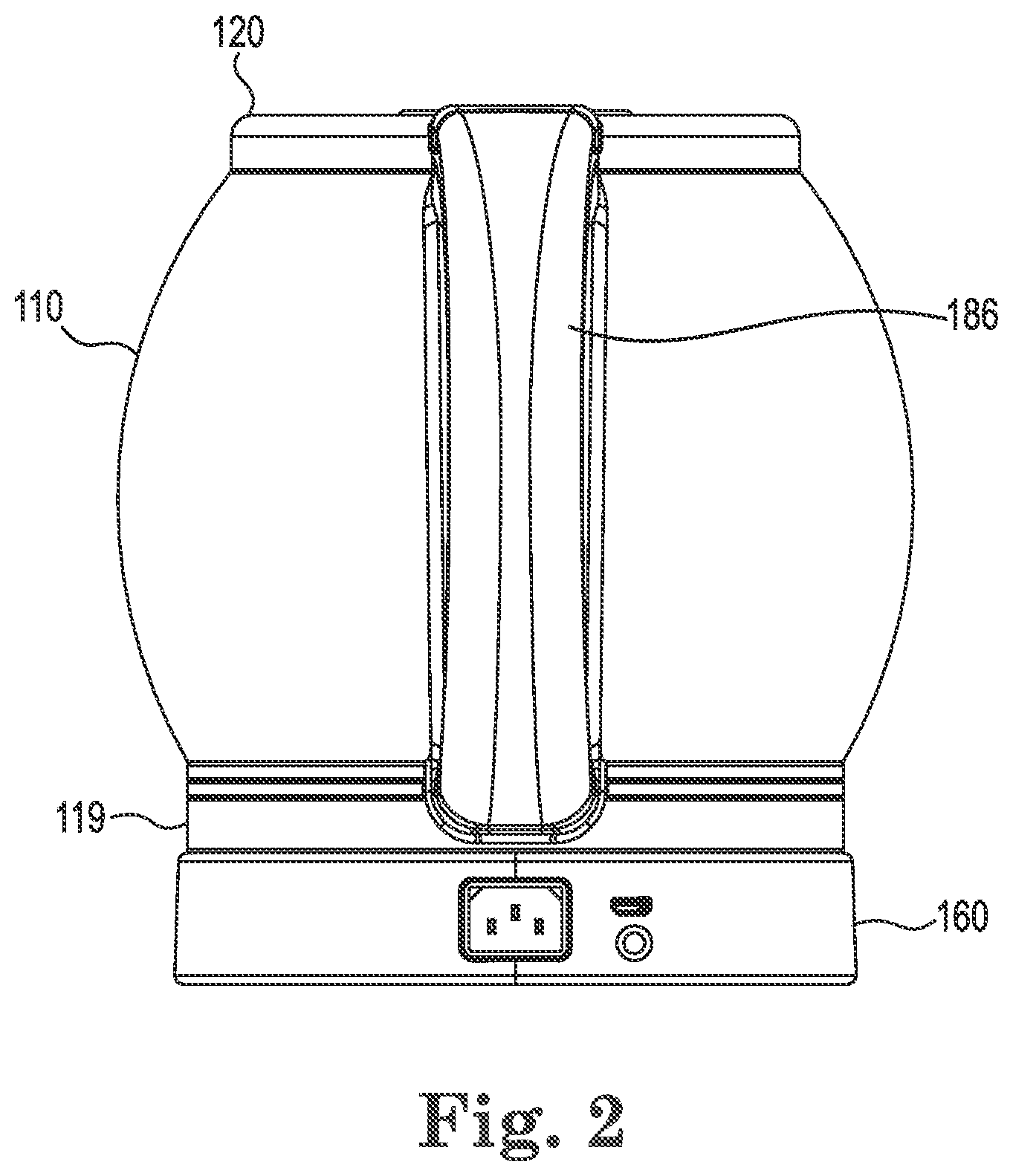 Patent US12403441 Figure 2 – Colloidal brewing system