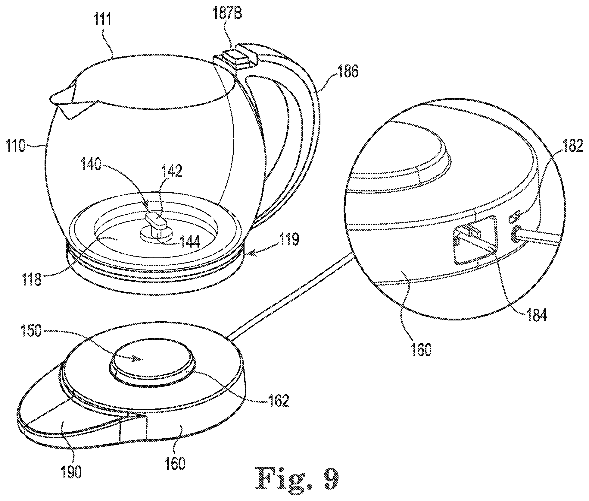 Patent US12403441 Figure 9 – Colloidal brewing system