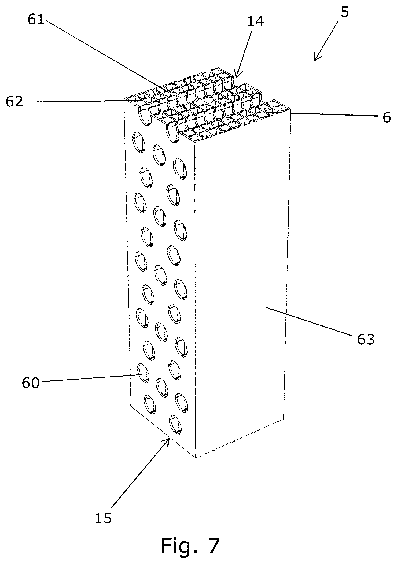 Patent US12403445 Figure 9 – Structured catalyst