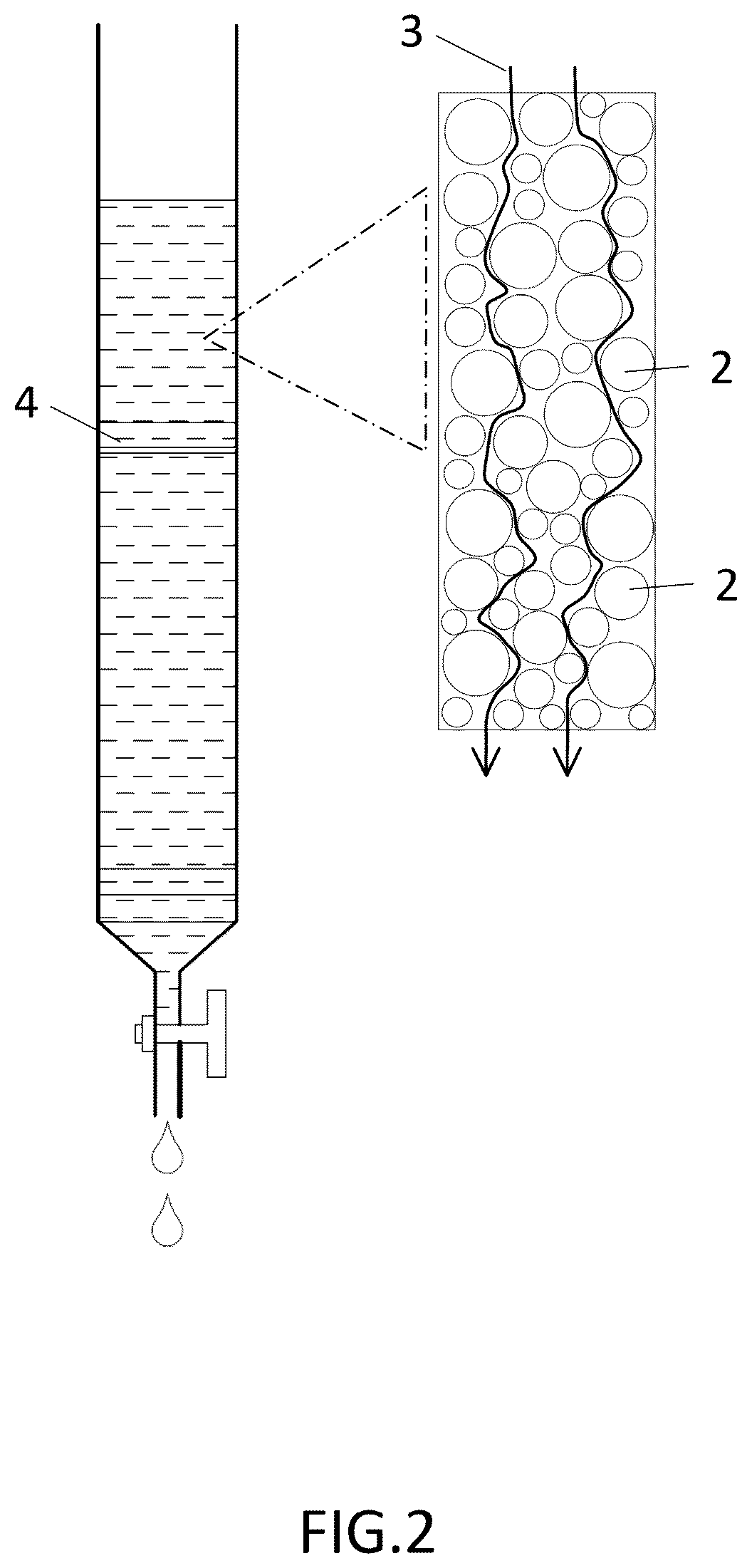 Patent US12403453 Figure 2 – Stationary phase medium for adsorption chromatography and manufacturing method thereof