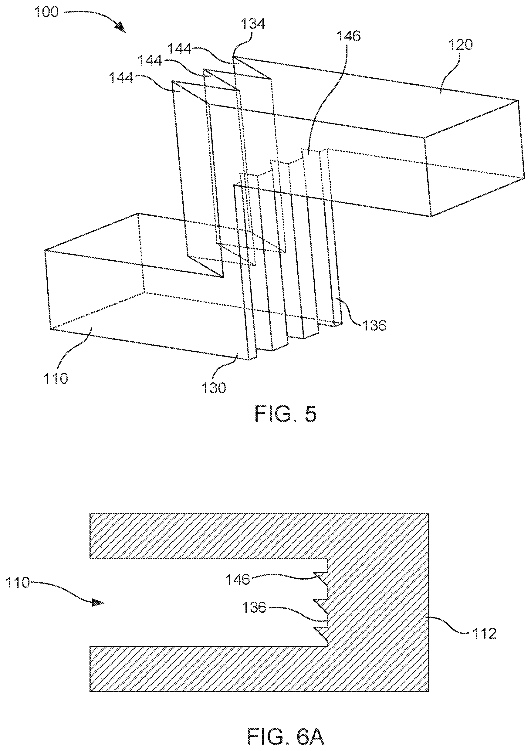 Patent US12403471 Figure 3 – Microfluidic structures with angled exterior wall segments