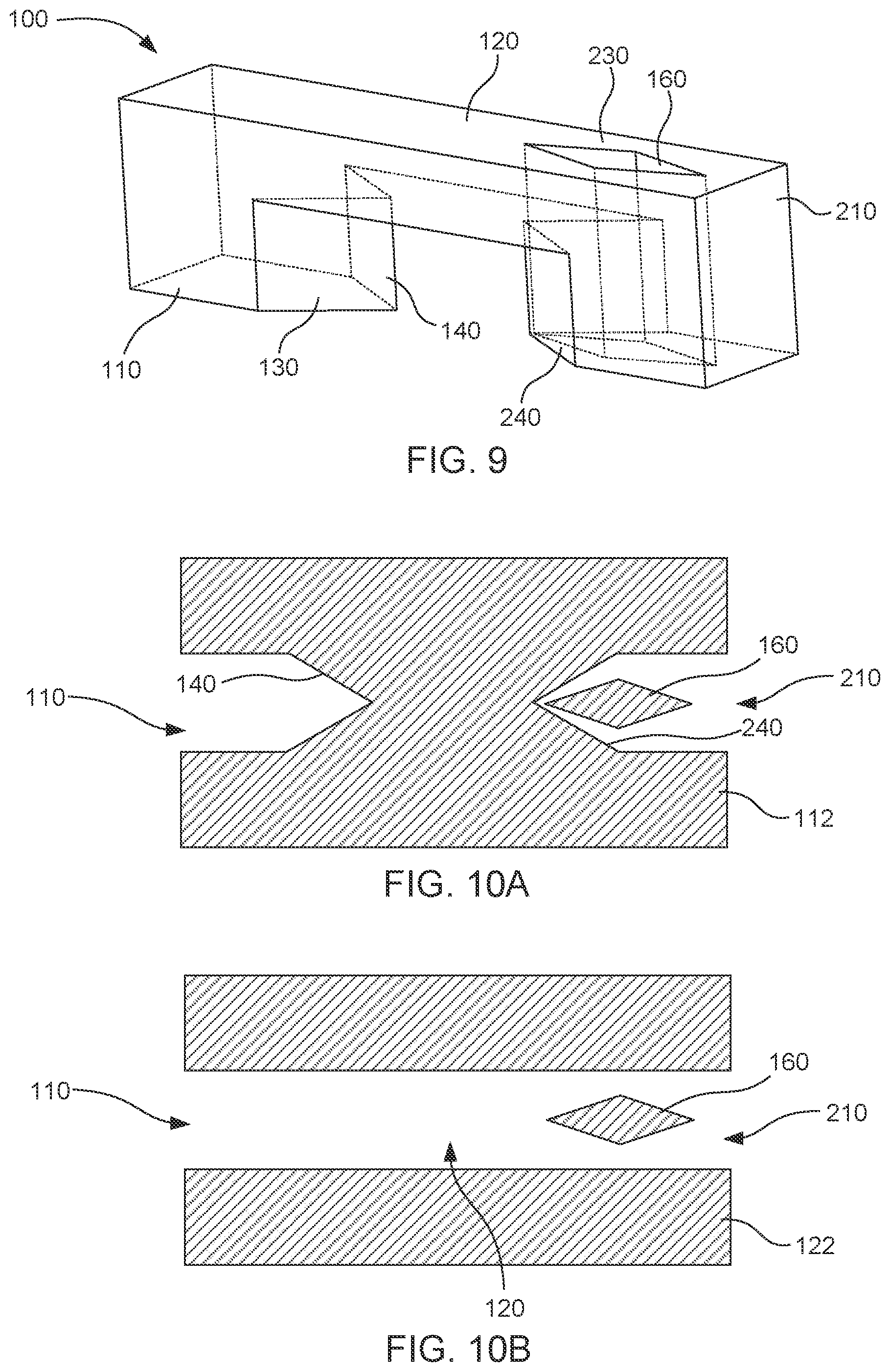Patent US12403471 Figure 6 – Microfluidic structures with angled exterior wall segments