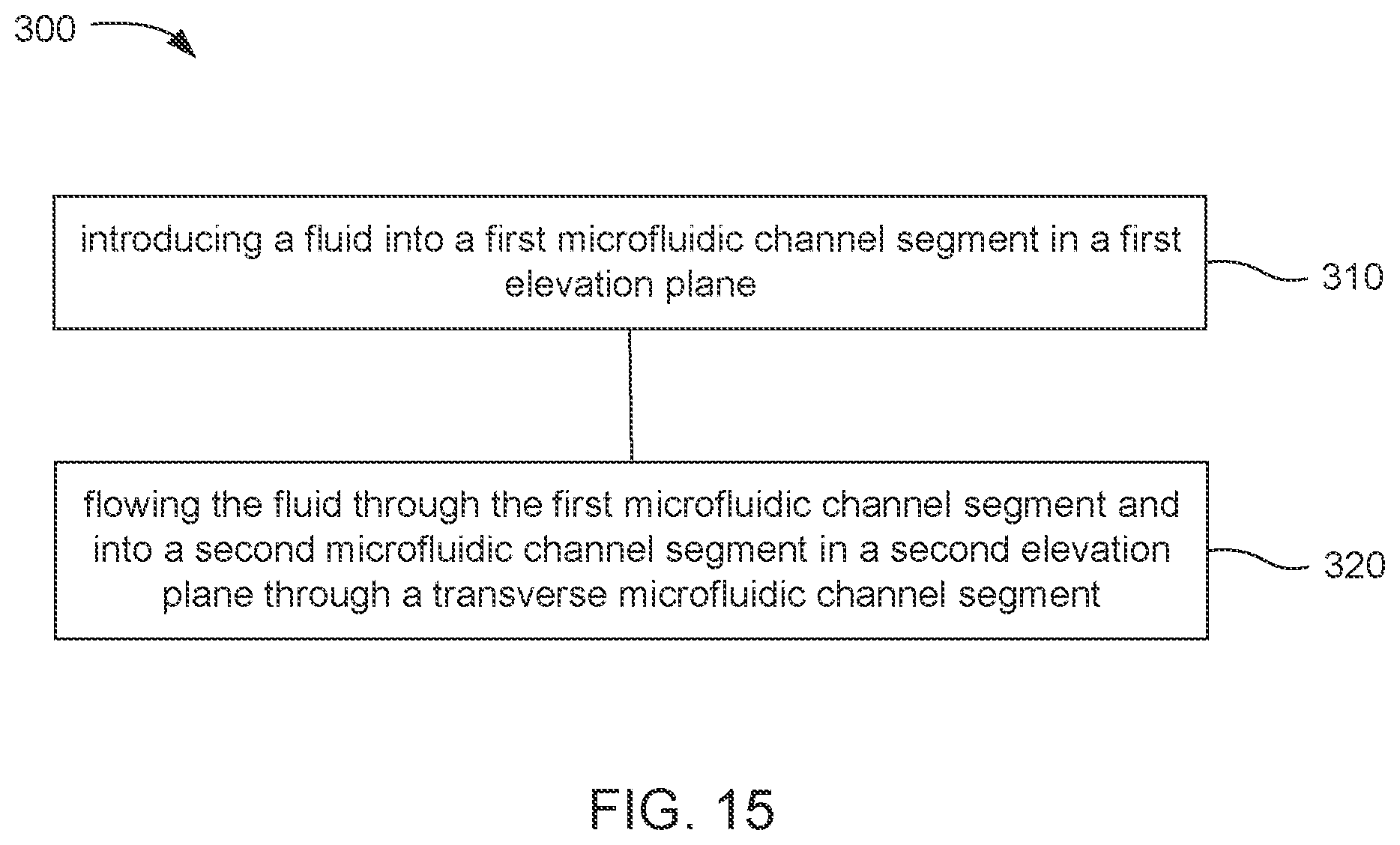 Patent US12403471 Figure 9 – Microfluidic structures with angled exterior wall segments