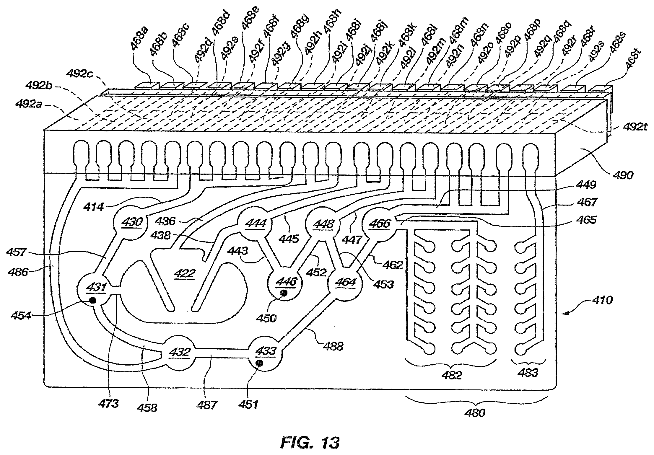 Patent US12403479 Figure 11 – Self-contained biological analysis