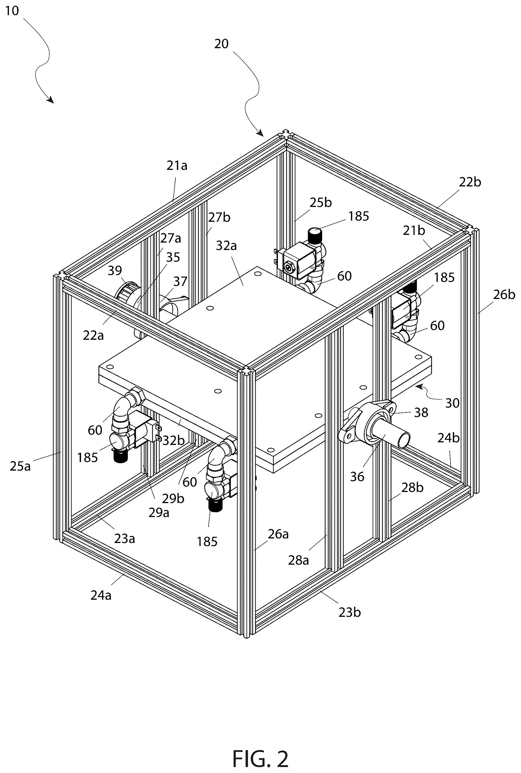 Patent US12403482 Figure 2 – Continuous clean centrifuge
