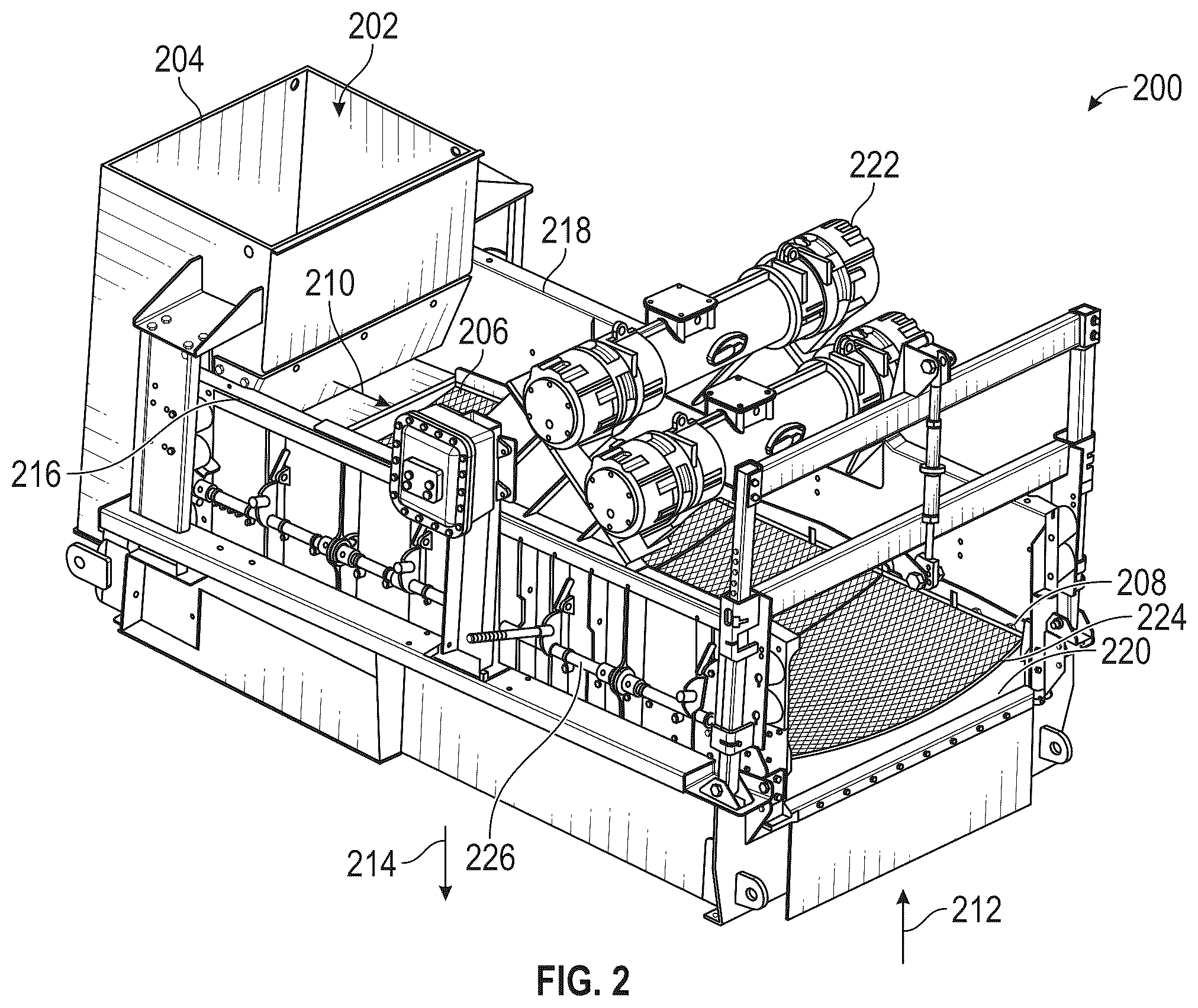 Patent US12403483 Figure 2 – Smart solids control system
