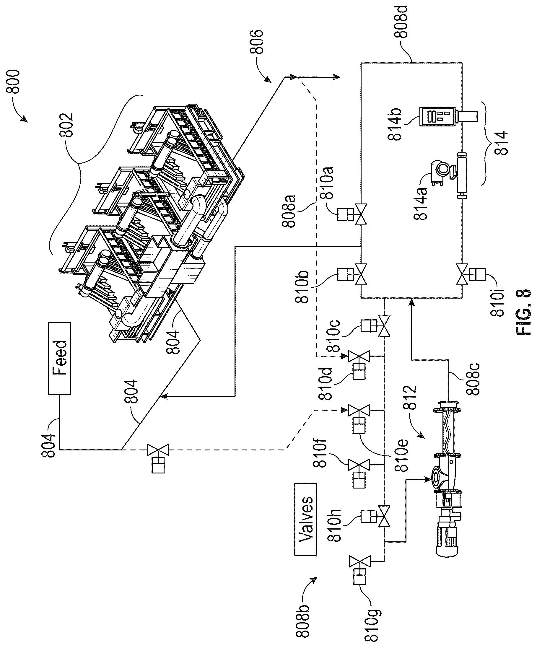 Patent US12403483 Figure 8 – Smart solids control system