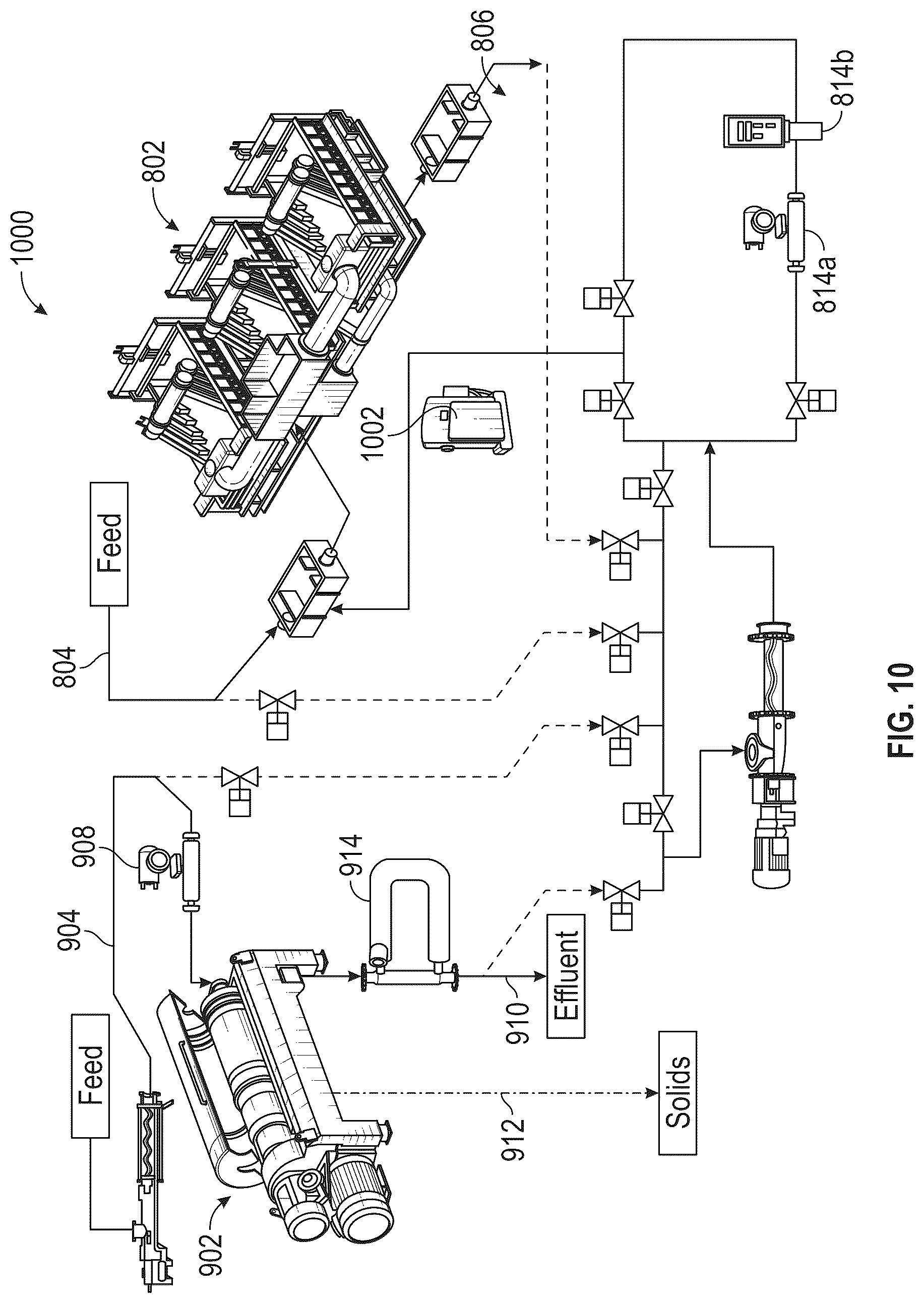 Patent US12403483 Figure 10 – Smart solids control system