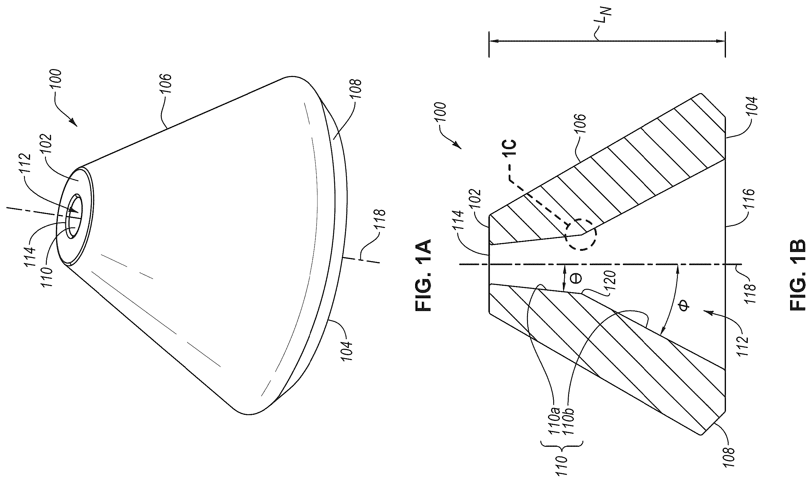 Patent US12403486 — Nozzles, nozzle assemblies, and related methods — Figure 1