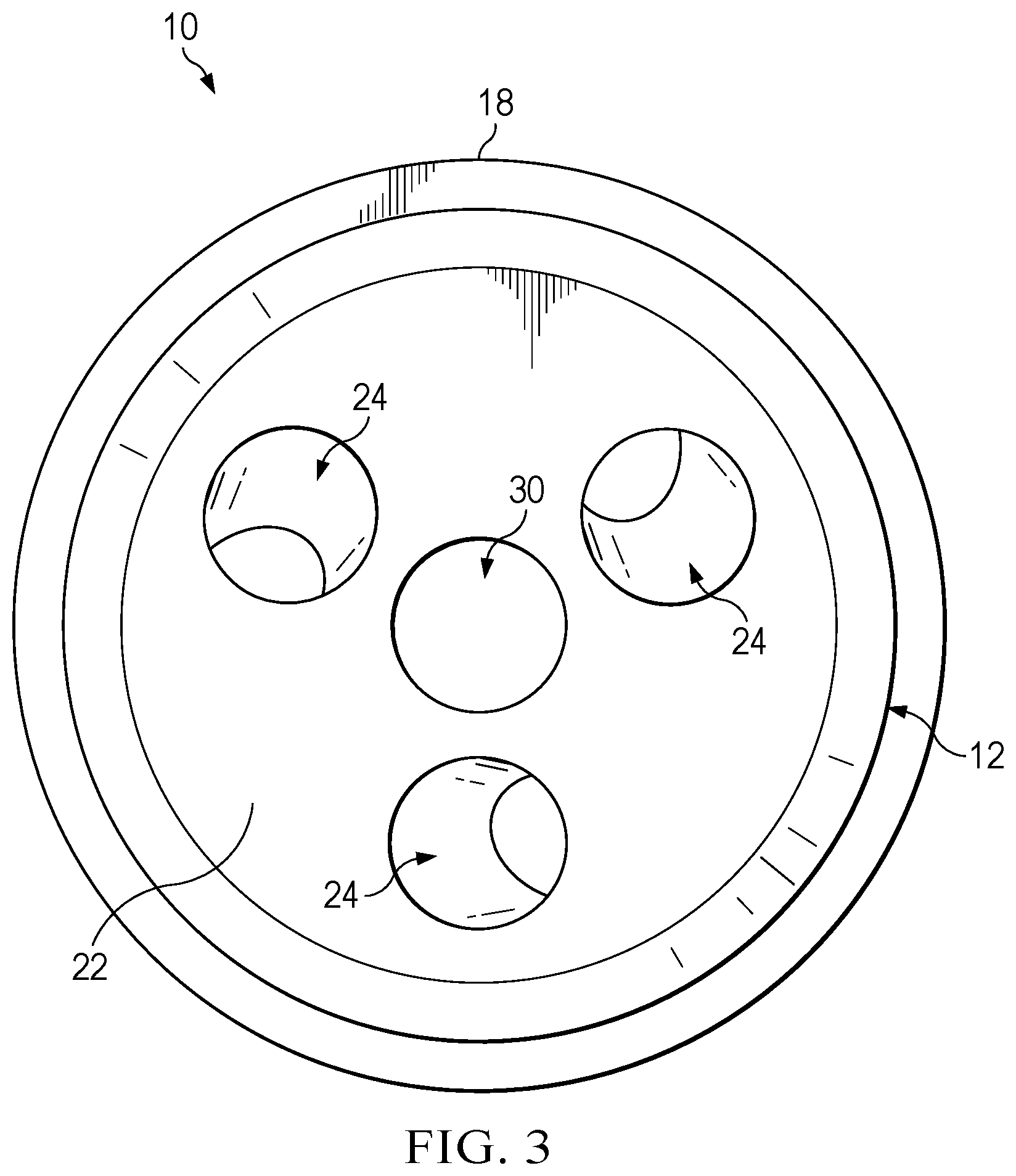 Patent US12403490 Figure 3 – Powder coating nozzle