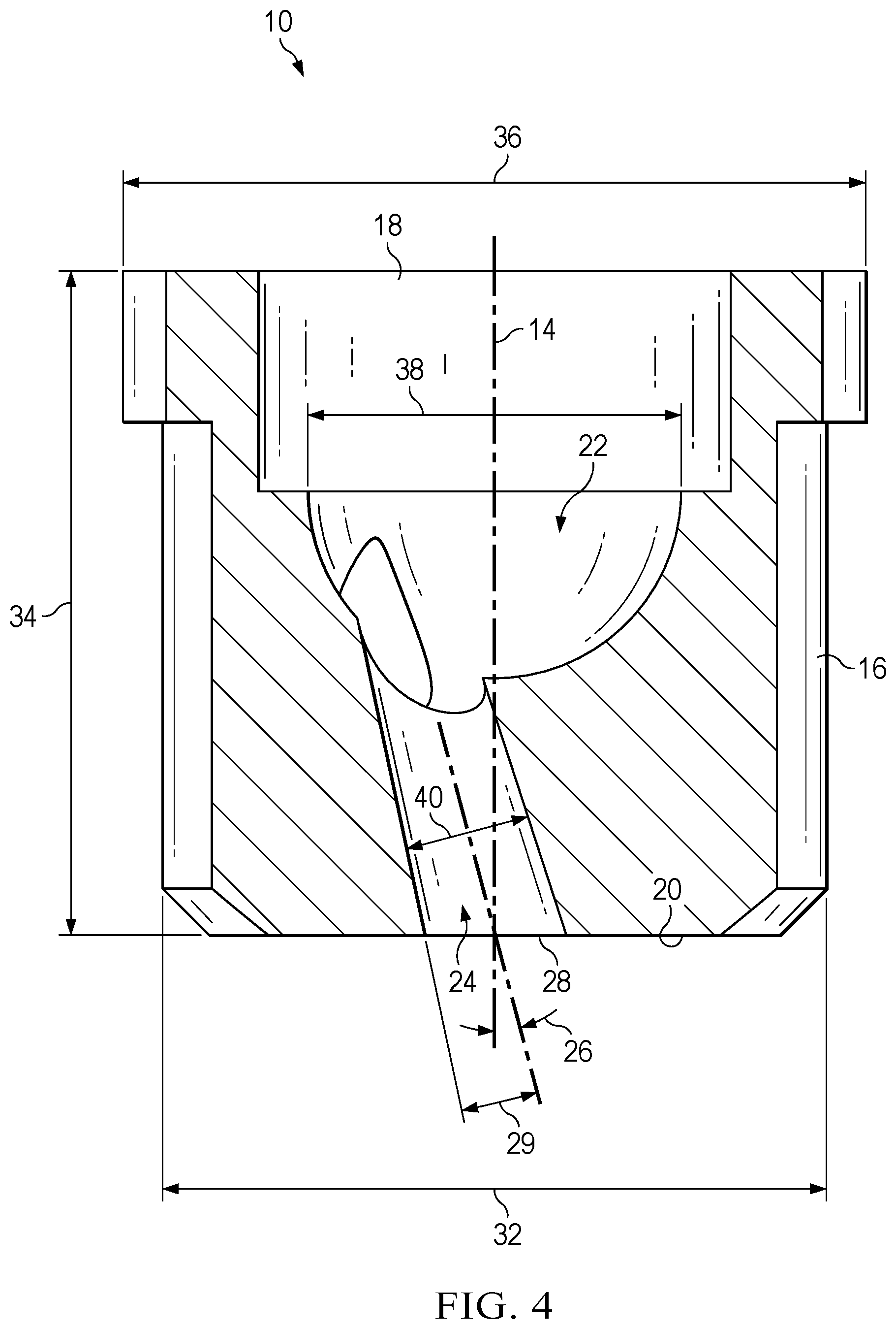 Patent US12403490 Figure 4 – Powder coating nozzle