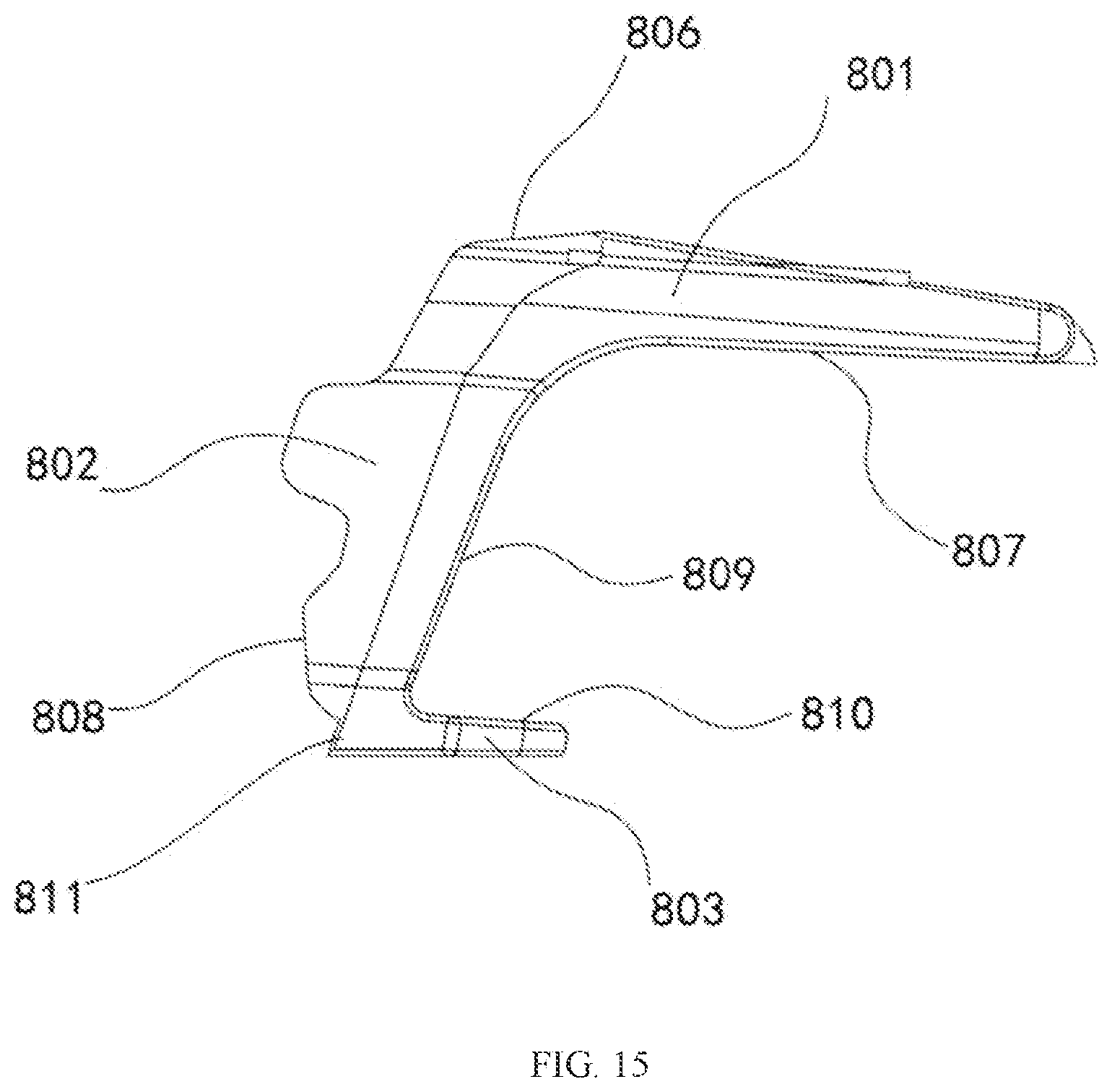 Patent US12403493 Figure 11 – All-plastic spray gun