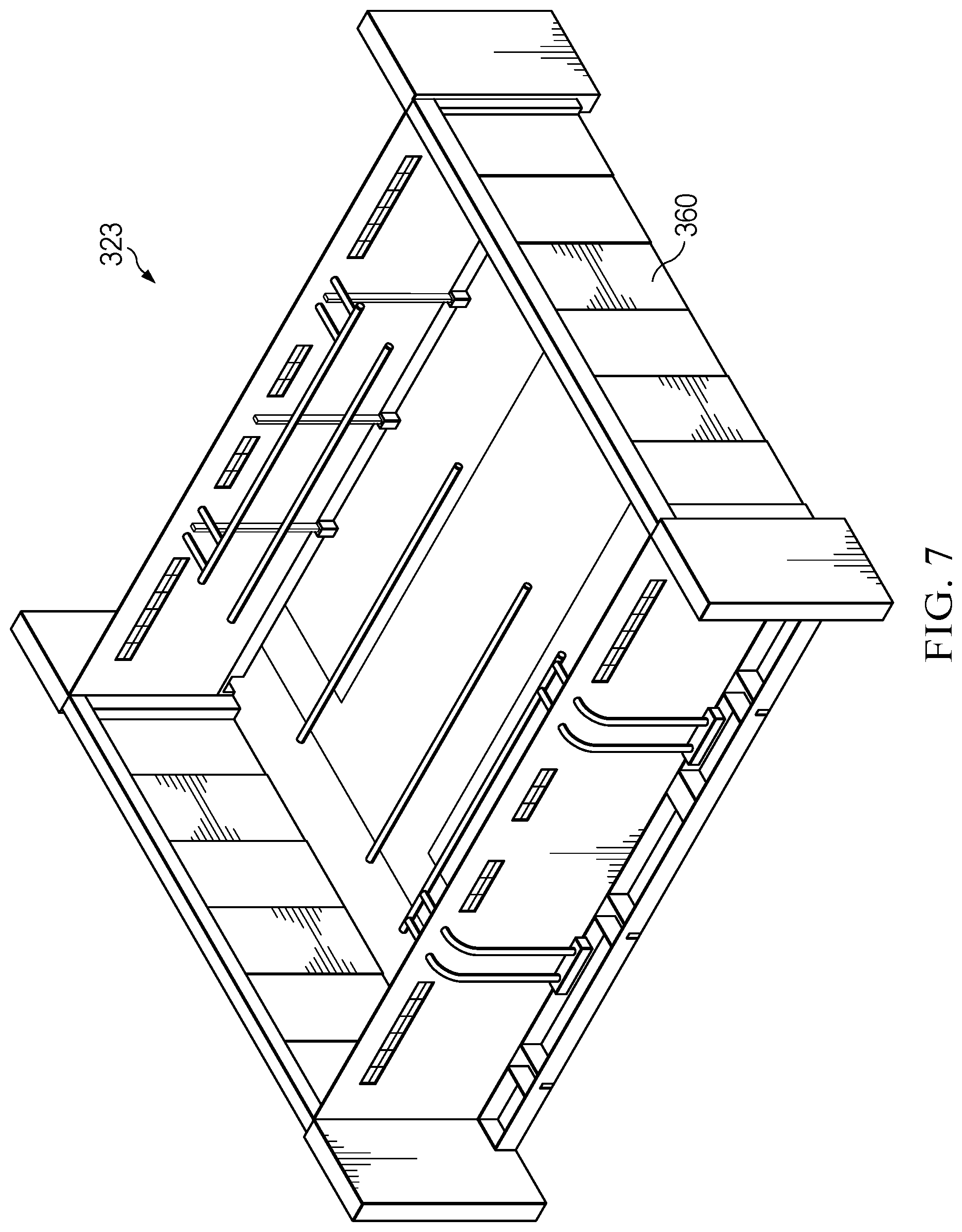 Patent US12403495 Figure 7 – Inkjet printing vehicle livery