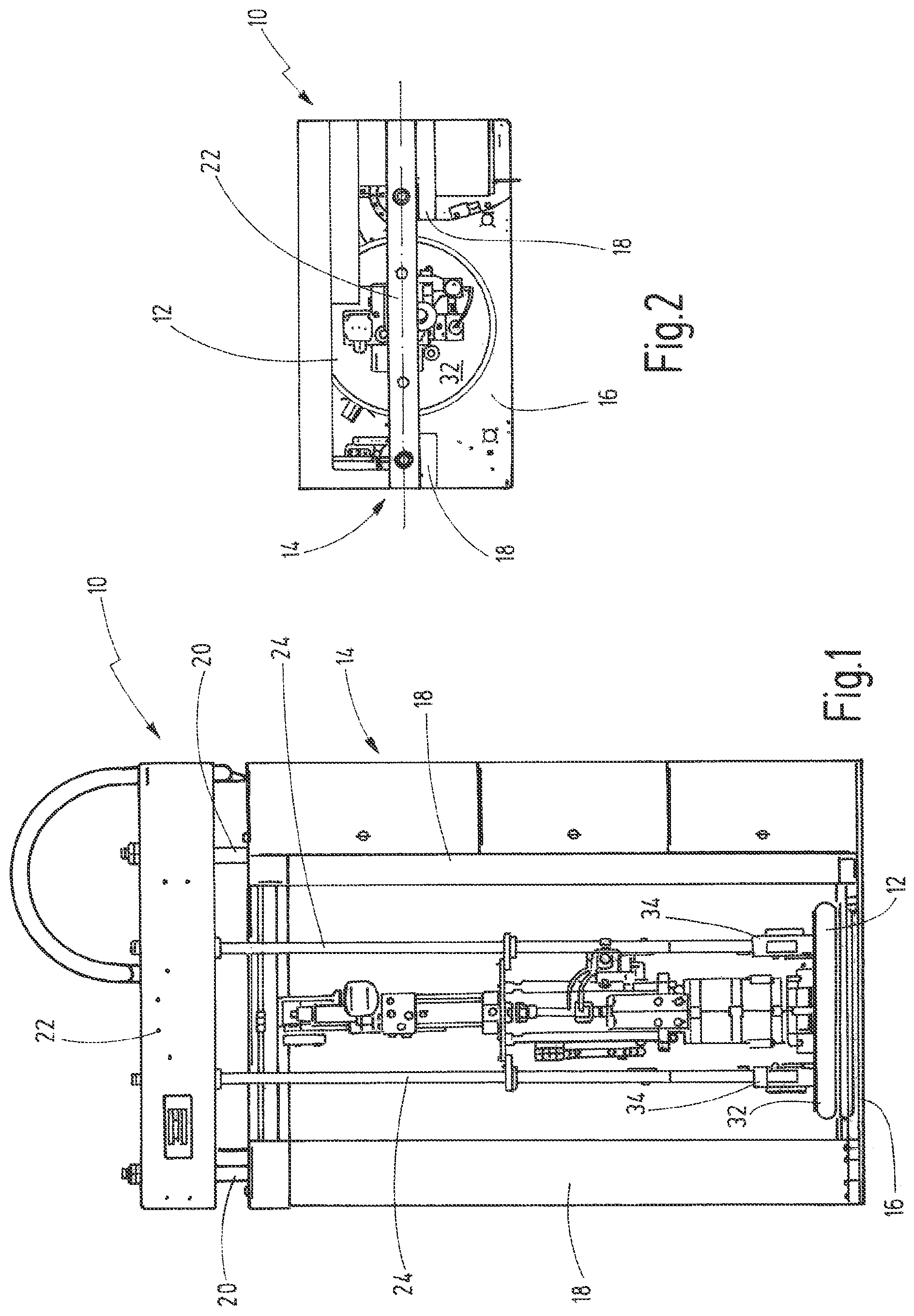 Patent US12403499 Figure 1 – Apparatus for conveying viscous material