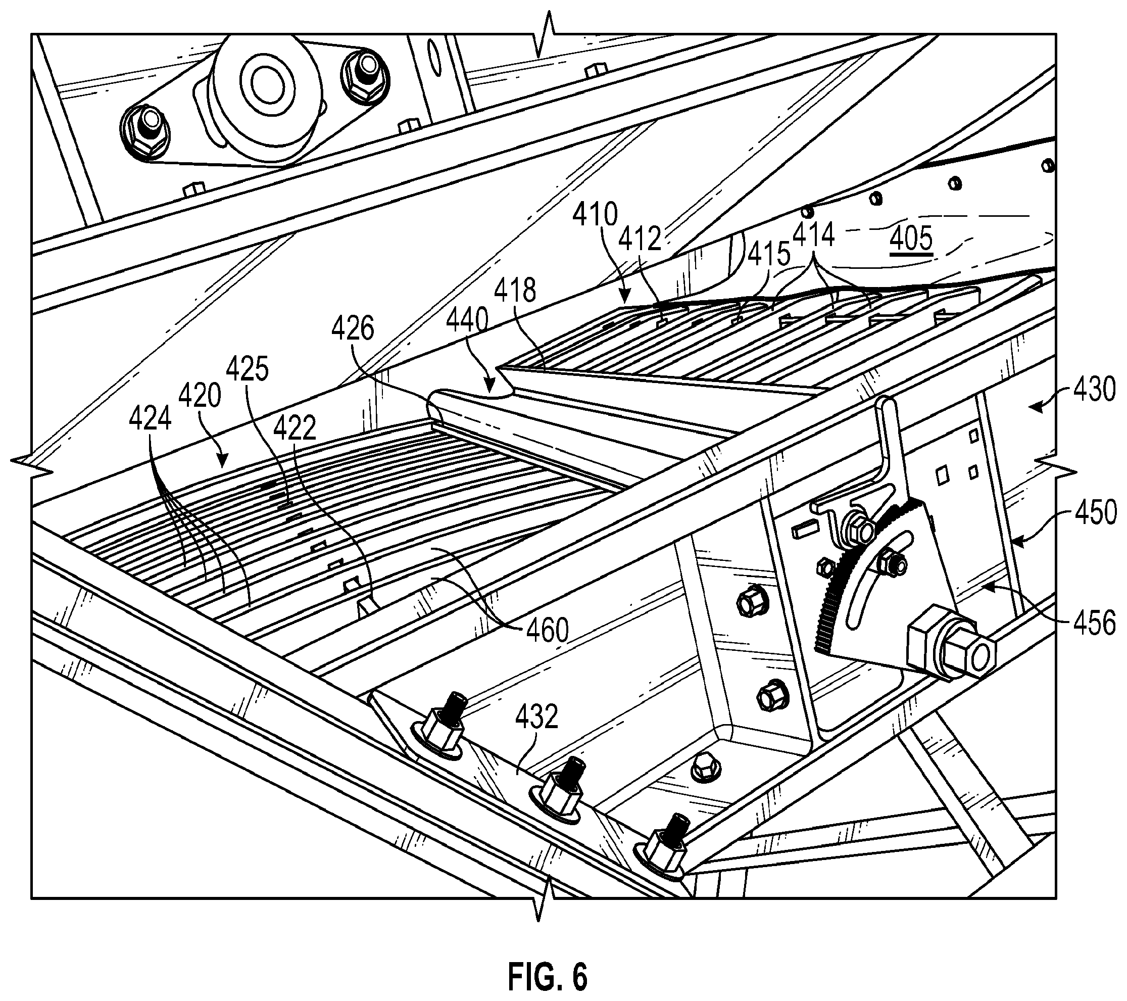 Patent US12403504 Figure 6 – Apparatuses, methods, and systems for vibratory screening