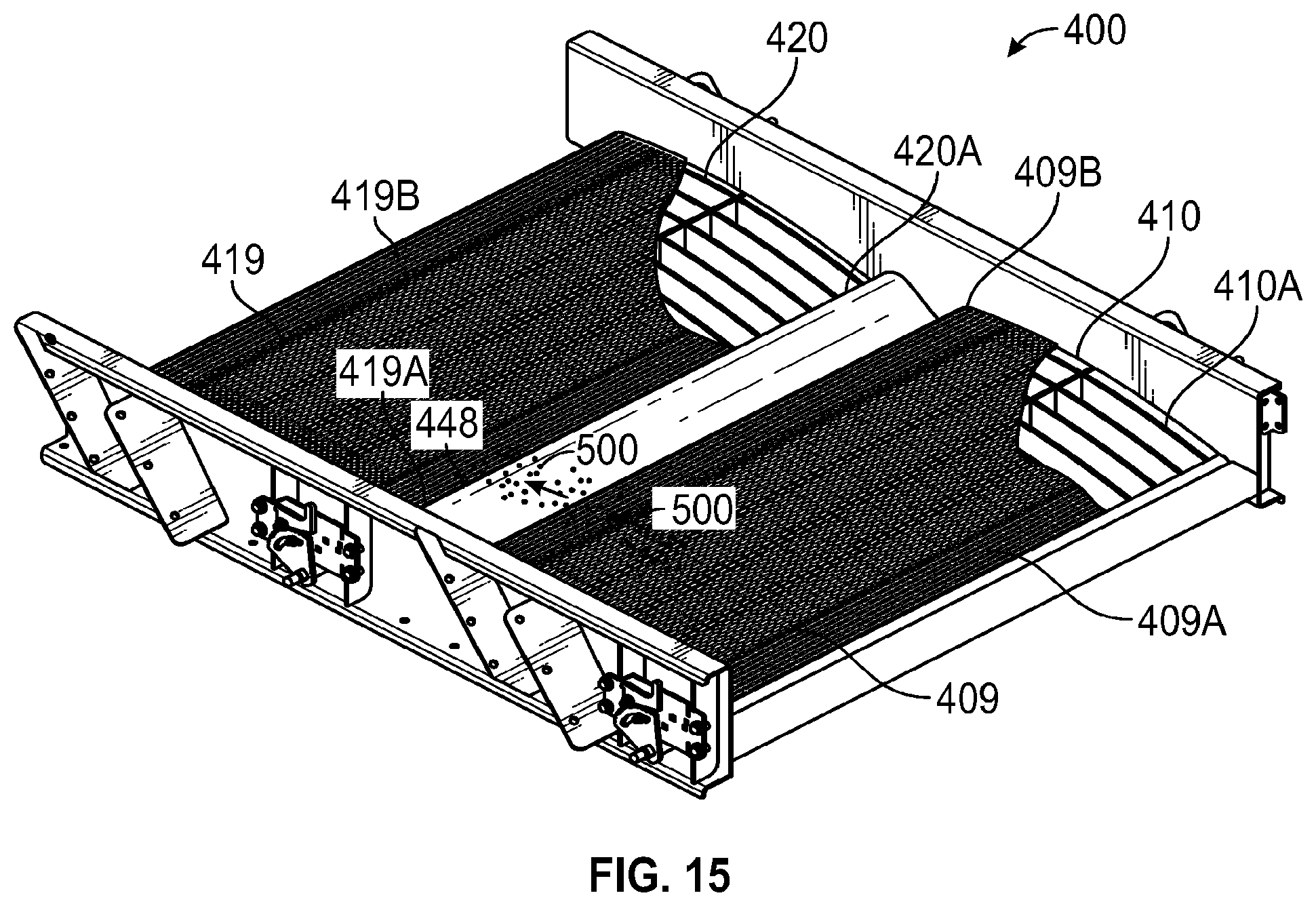 Patent US12403504 Figure 14 – Apparatuses, methods, and systems for vibratory screening