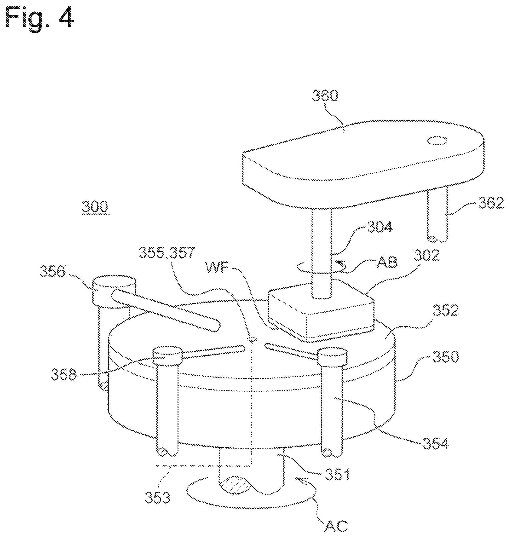 Patent US12403507 Figure 4 – Transfer apparatus, cleaning module, and substrate processing apparatus