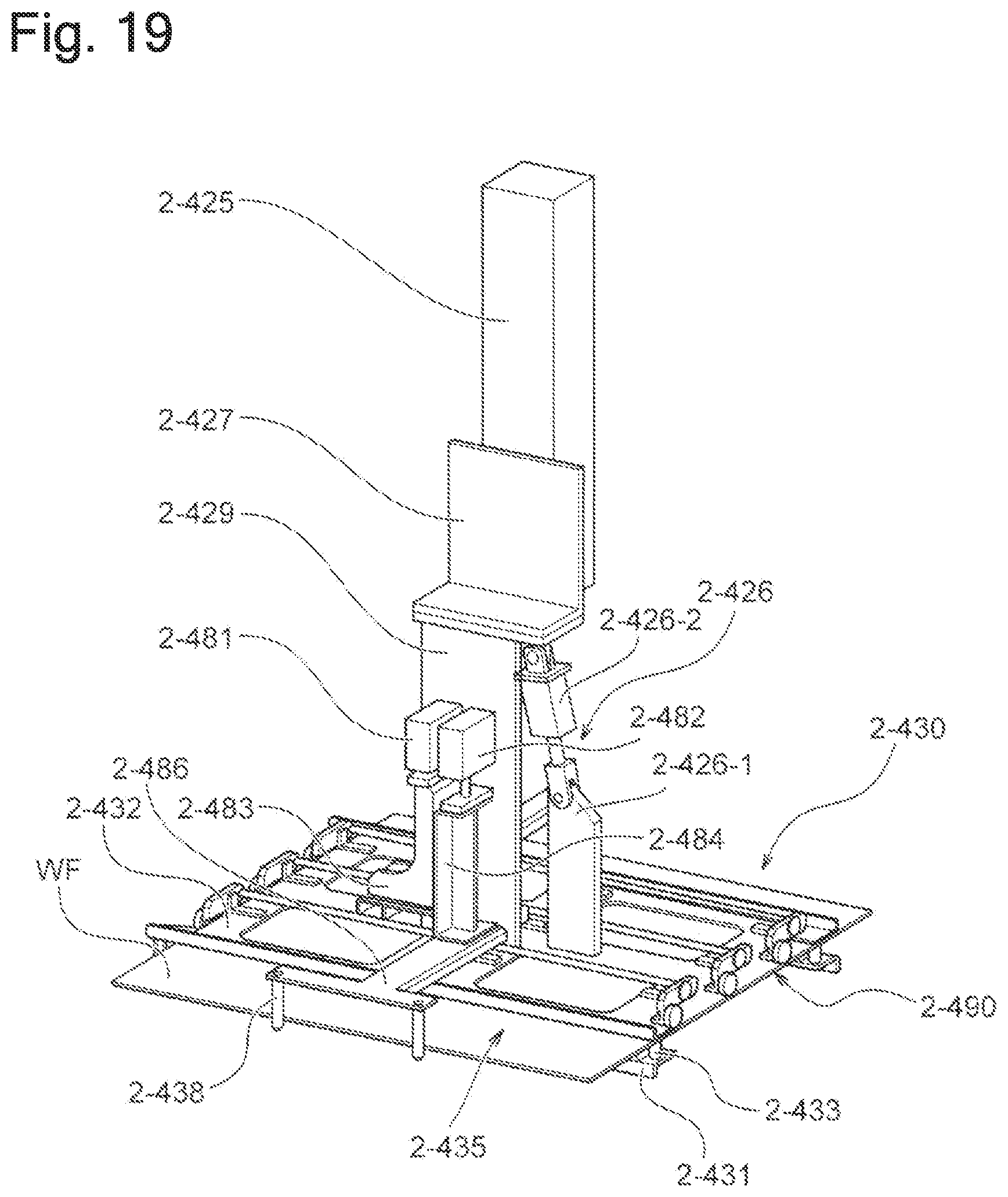 Patent US12403507 Figure 19 – Transfer apparatus, cleaning module, and substrate processing apparatus