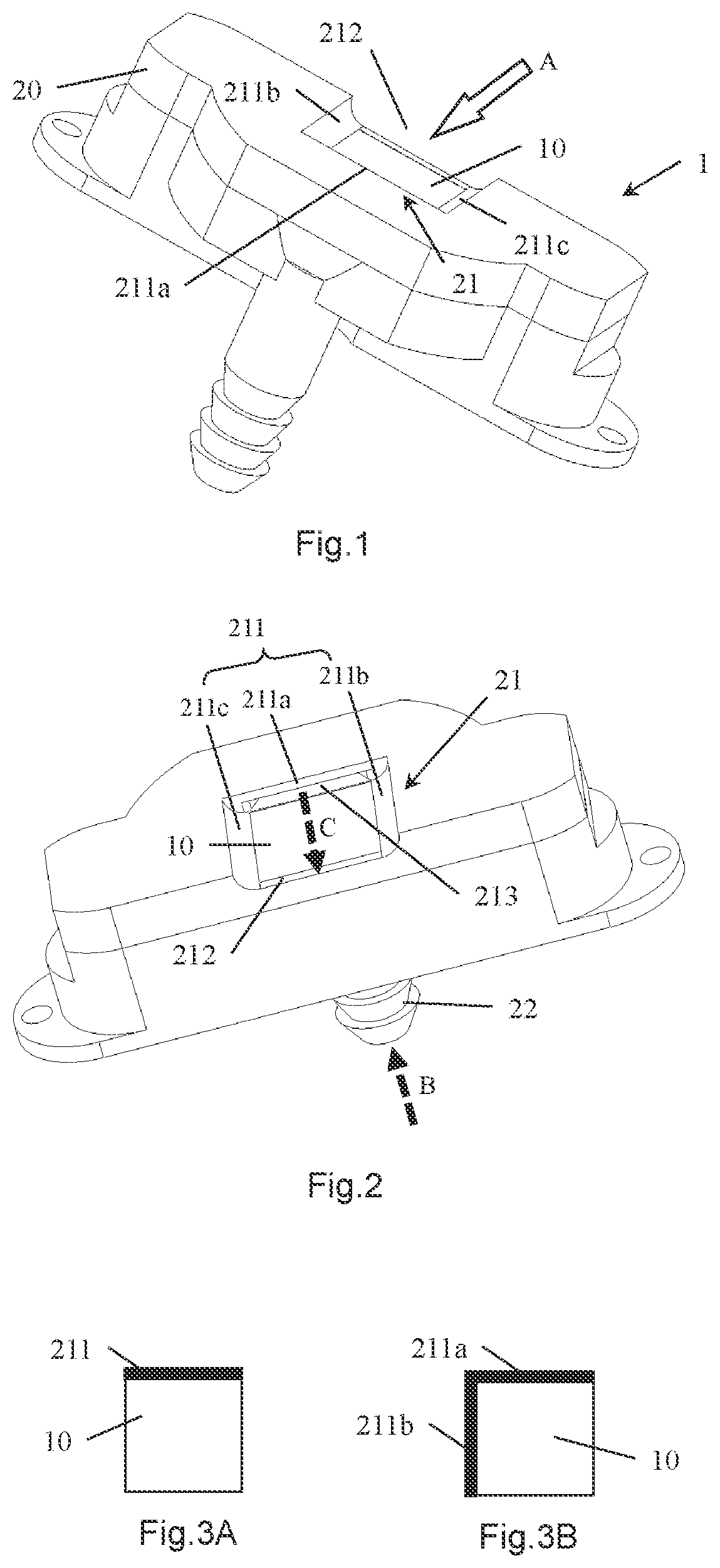 Patent US12403509 Figure 1 – In-situ state of fluid sensor