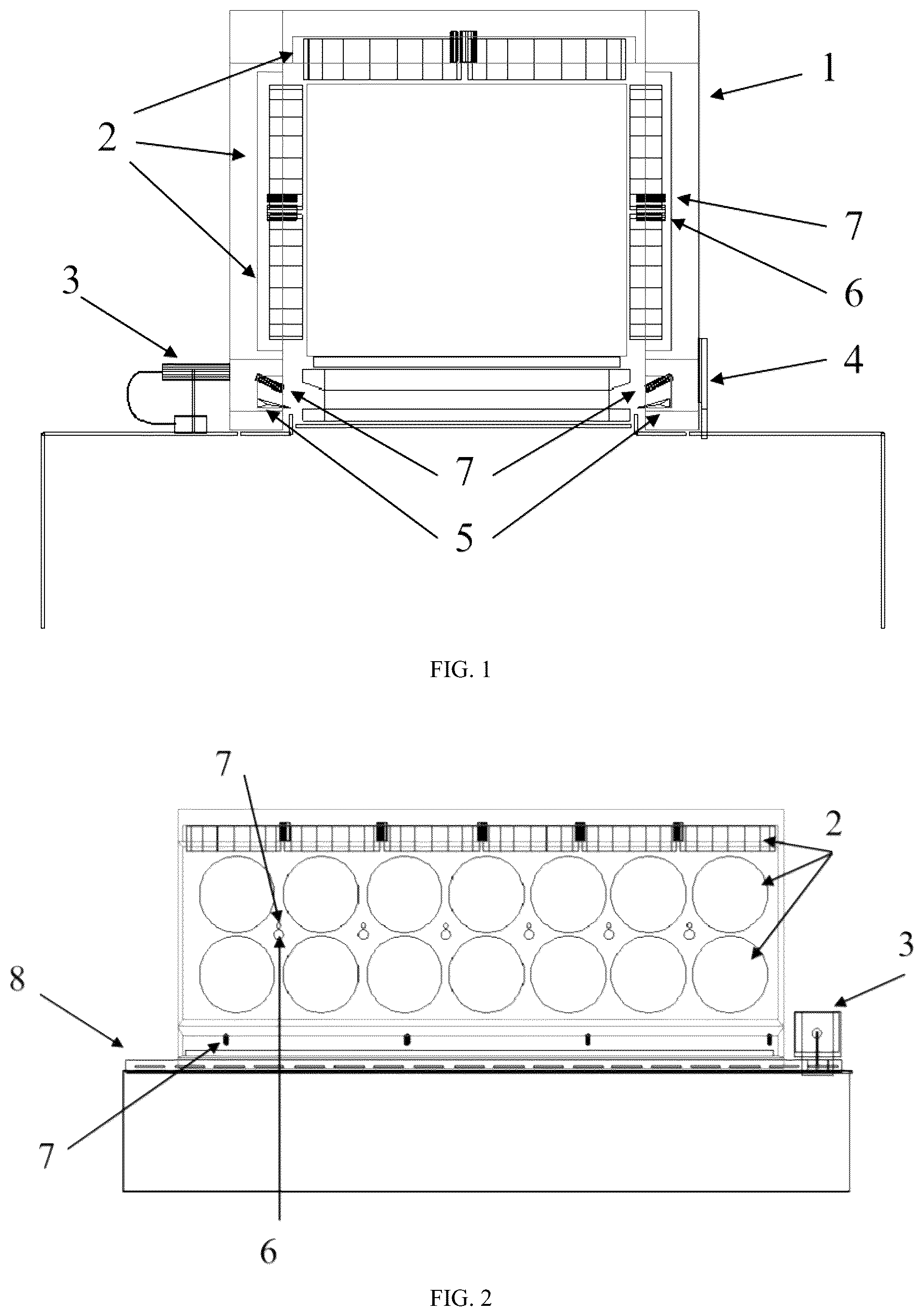 Patent US12403511 — Devices for automatic cleaning of a monocrystalline silicon bar — Figure 1