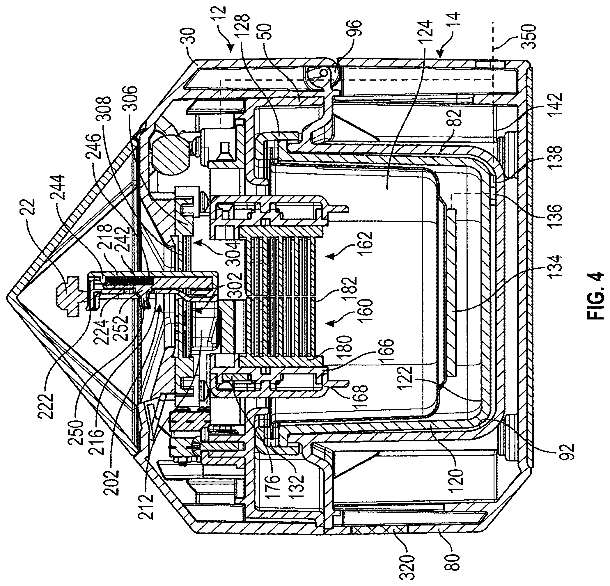 Patent US12403512 Figure 4 – Jewelry cleaning device