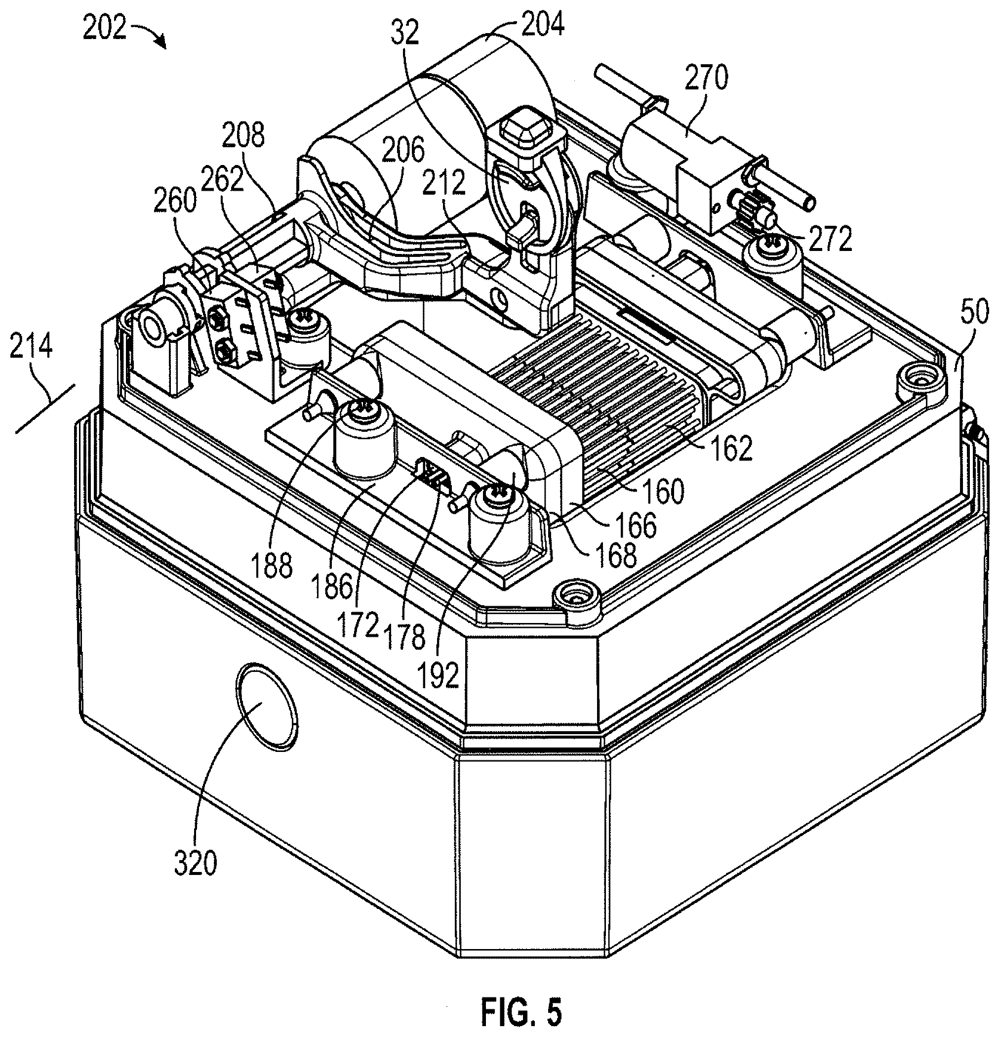 Patent US12403512 Figure 5 – Jewelry cleaning device
