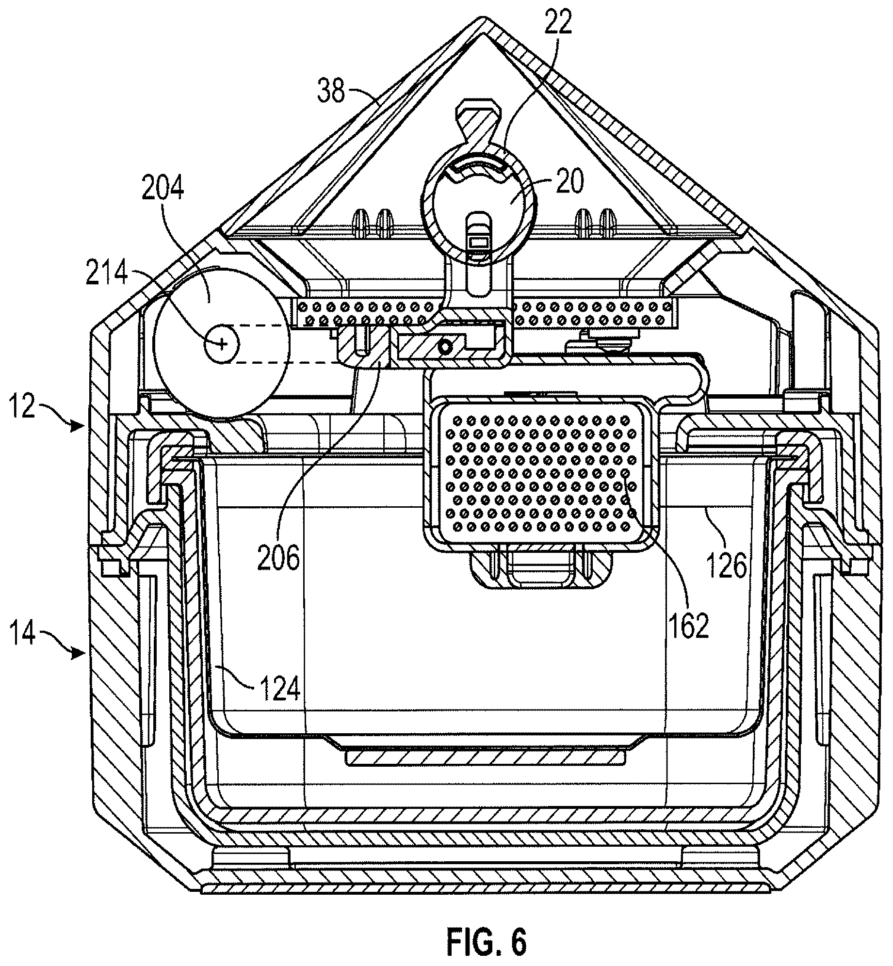 Patent US12403512 Figure 6 – Jewelry cleaning device