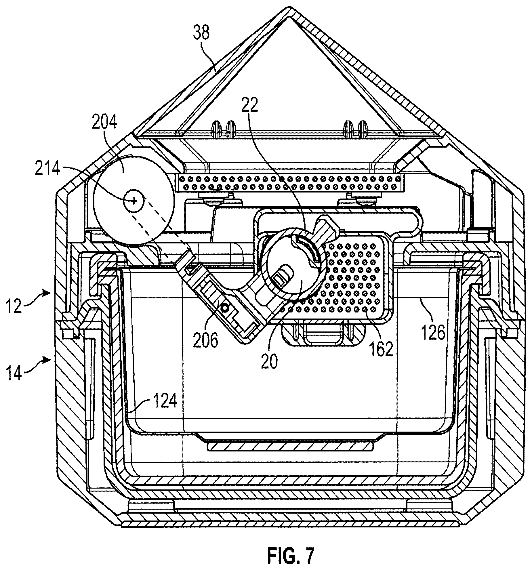 Patent US12403512 Figure 7 – Jewelry cleaning device