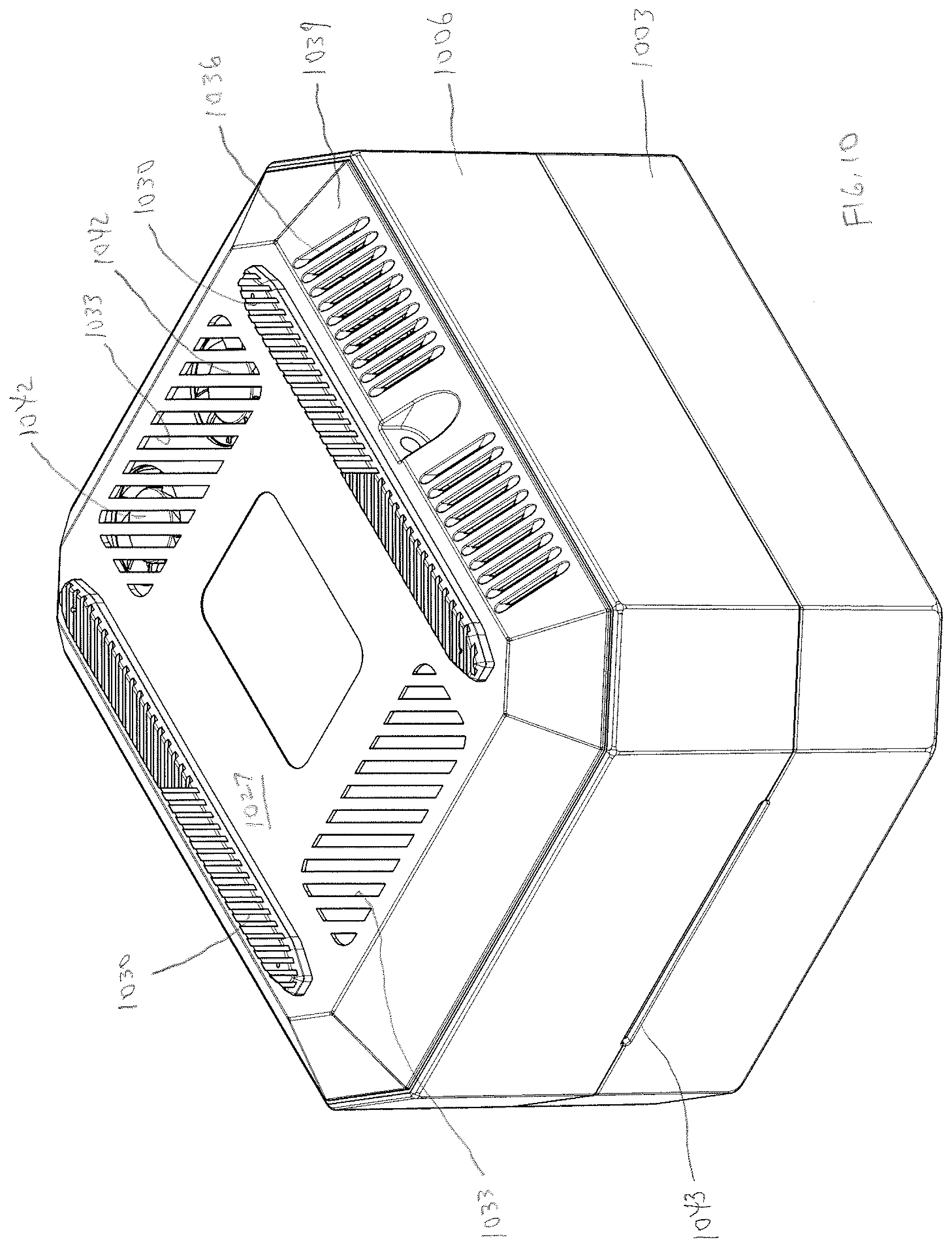 Patent US12403512 Figure 10 – Jewelry cleaning device