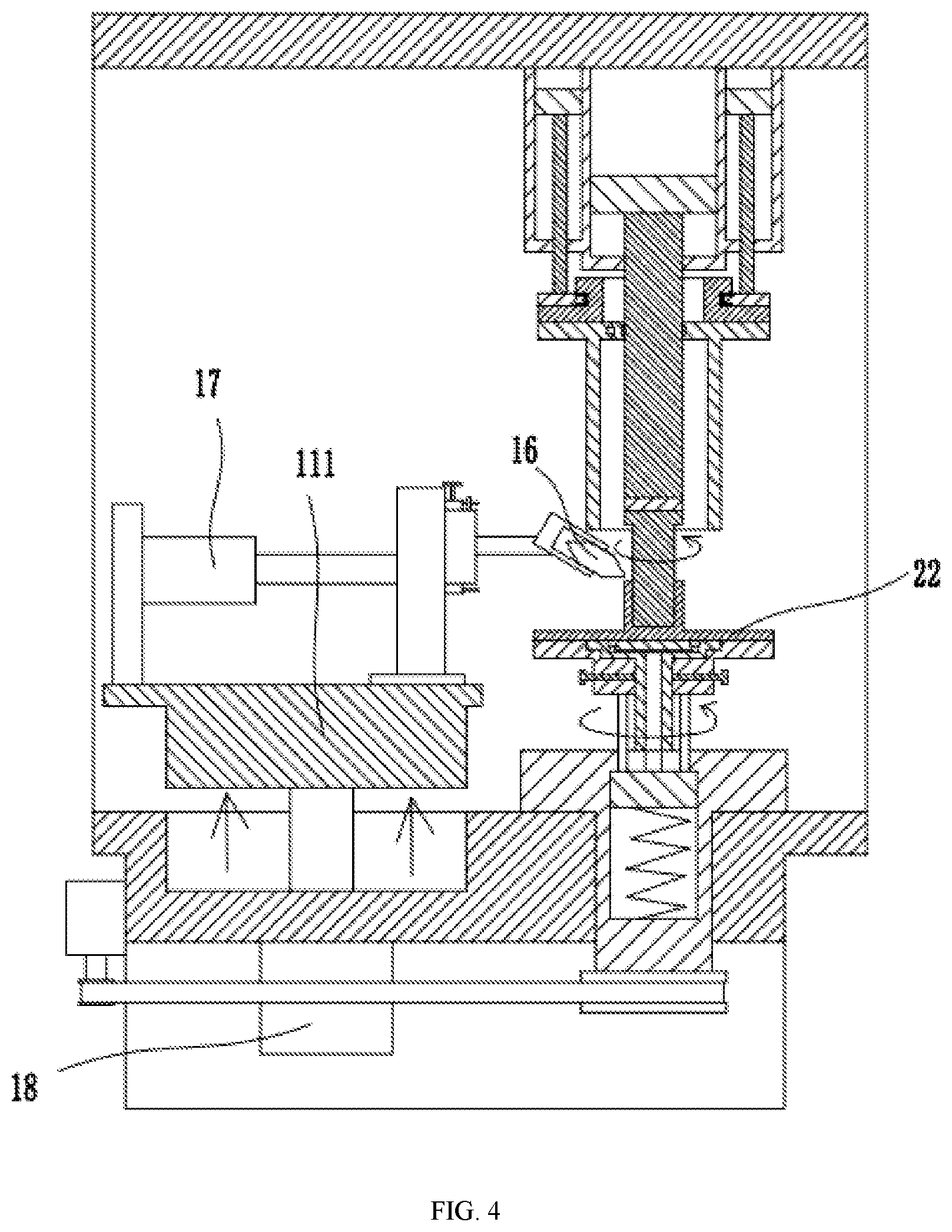 Patent US12403519 Figure 4 – Splitting spinning apparatus