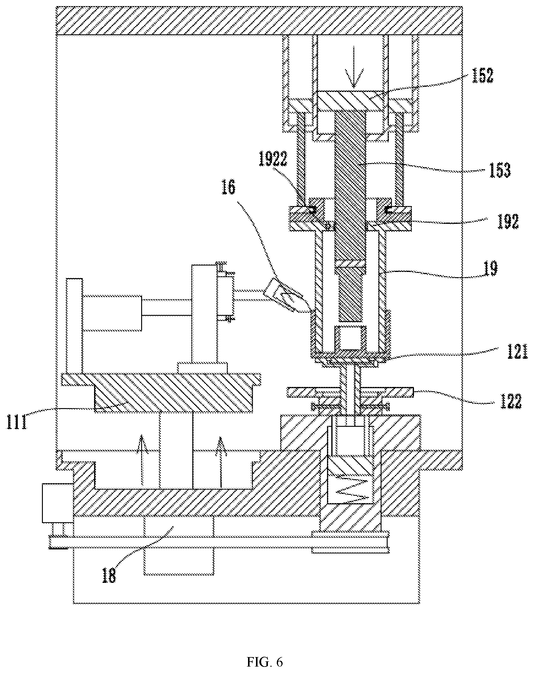 Patent US12403519 Figure 6 – Splitting spinning apparatus