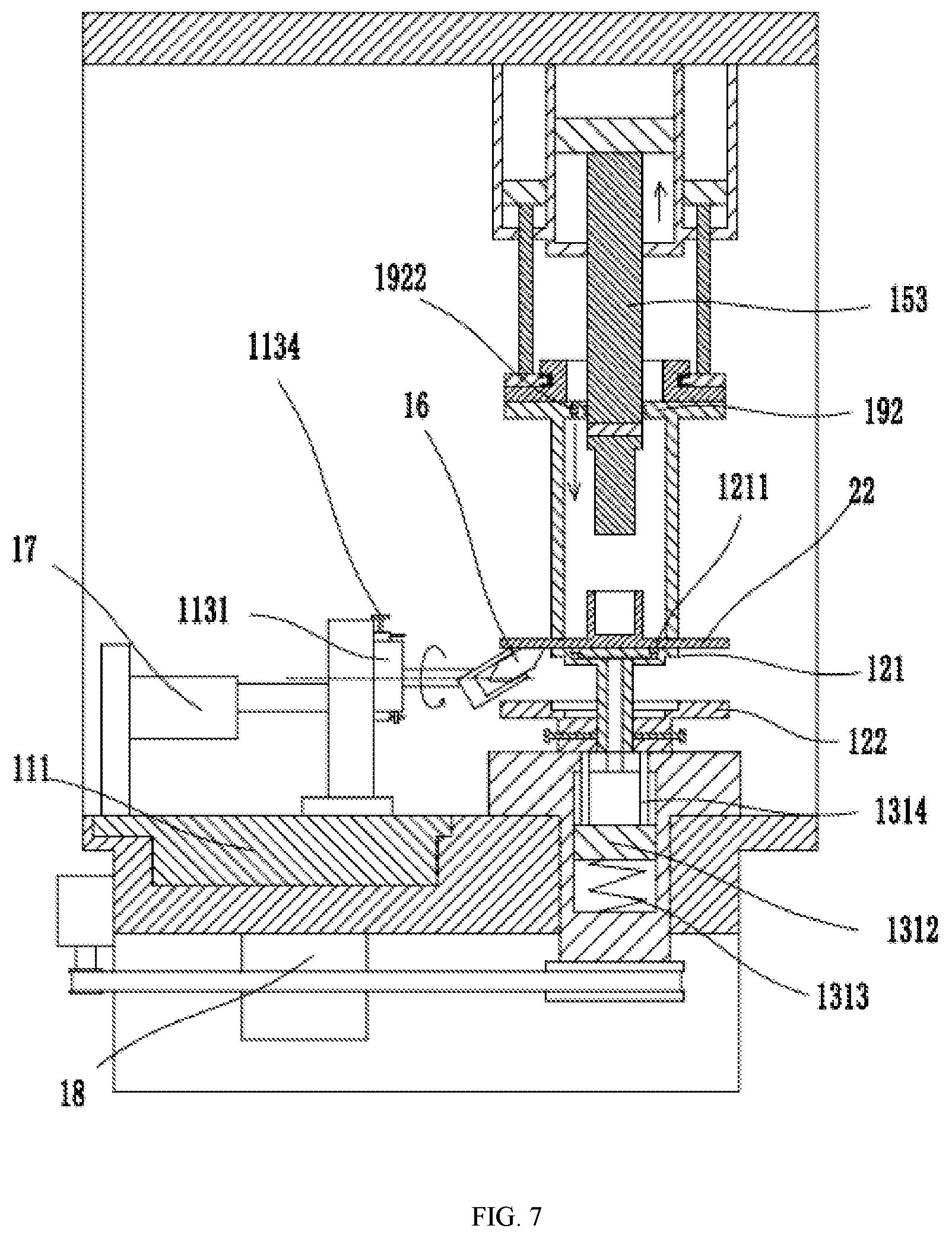 Patent US12403519 Figure 7 – Splitting spinning apparatus