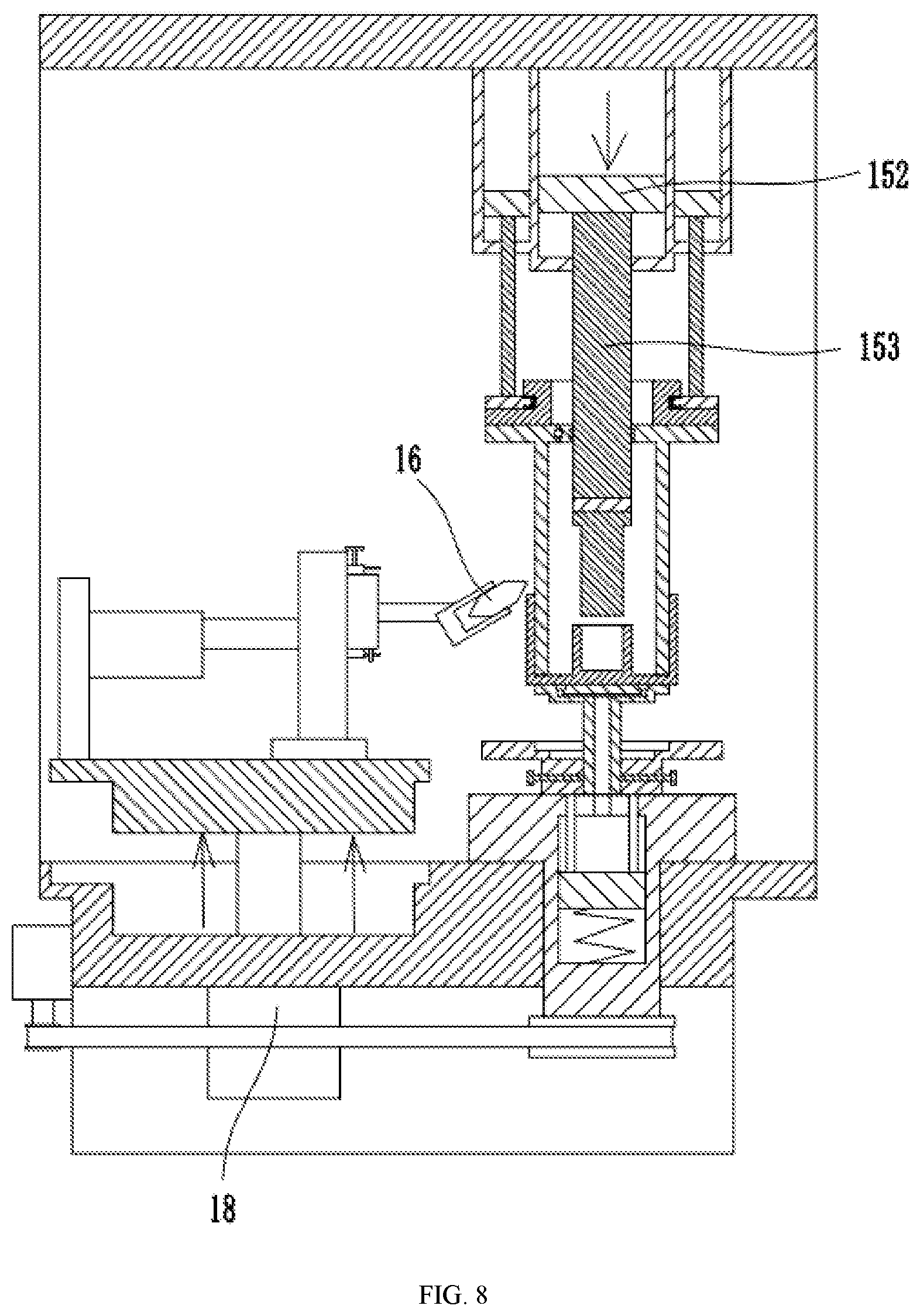 Patent US12403519 Figure 8 – Splitting spinning apparatus
