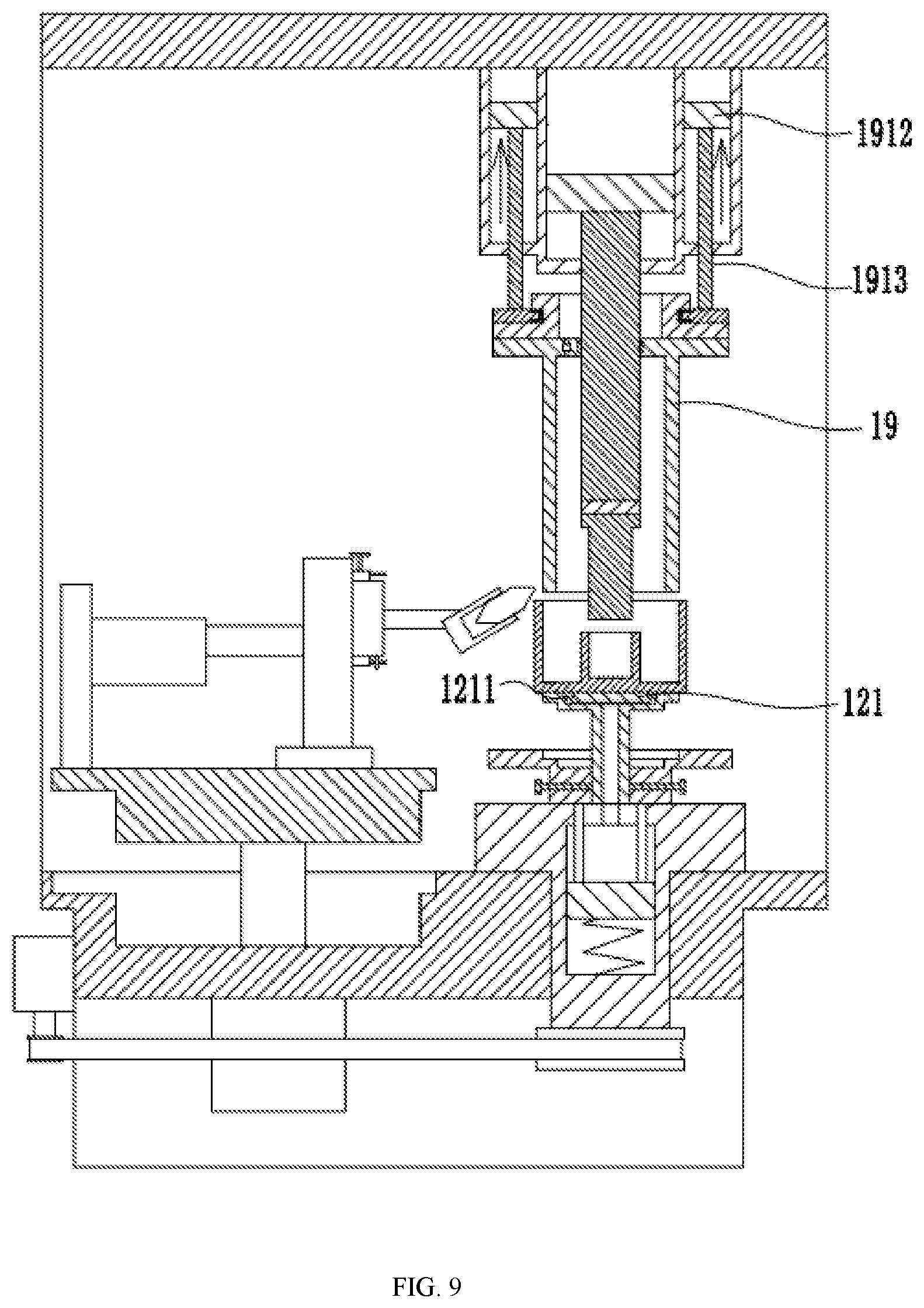 Patent US12403519 Figure 9 – Splitting spinning apparatus