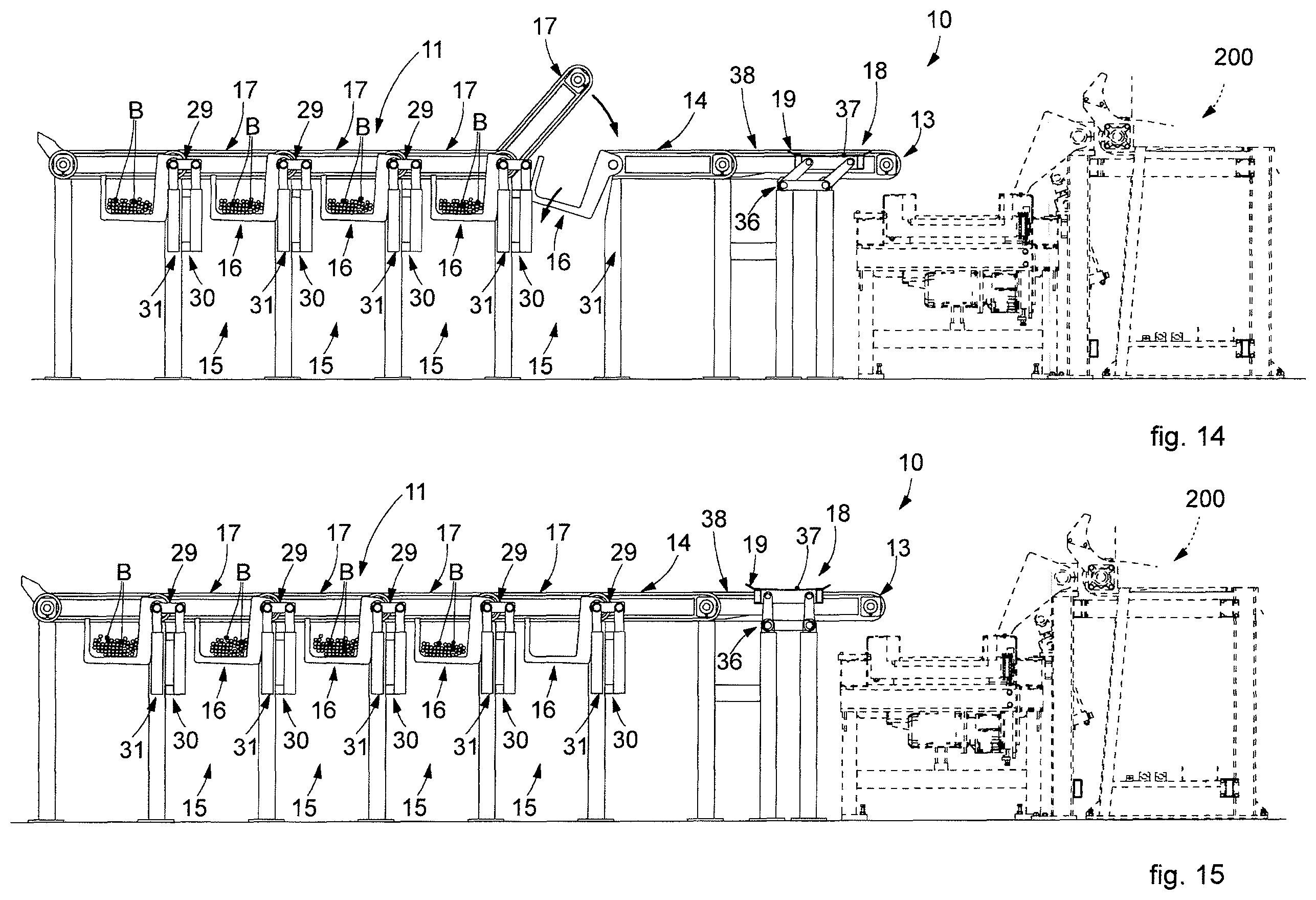 Patent US12403523 Figure 7 – Apparatus and method to feed bars