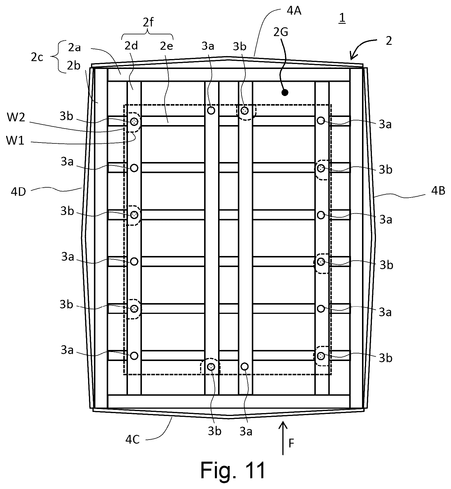 Patent US12403524 Figure 11 – Method of manufacturing press-formed product, and tray and hot-press manufacturing line used for manufacturing press-formed product