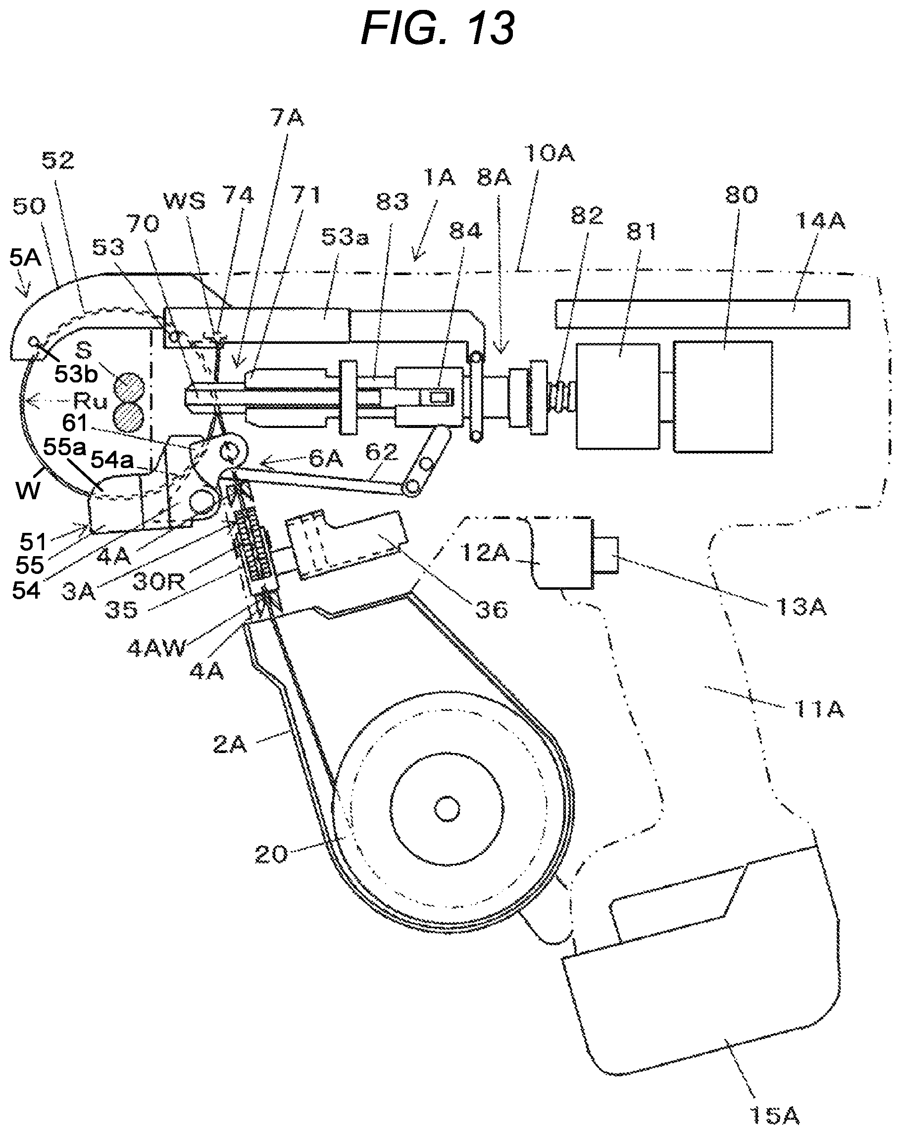 Patent US12403525 Figure 11 – Binding machine