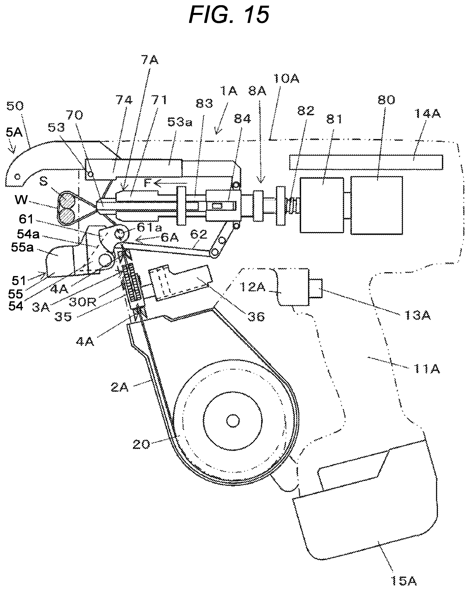 Patent US12403525 Figure 13 – Binding machine