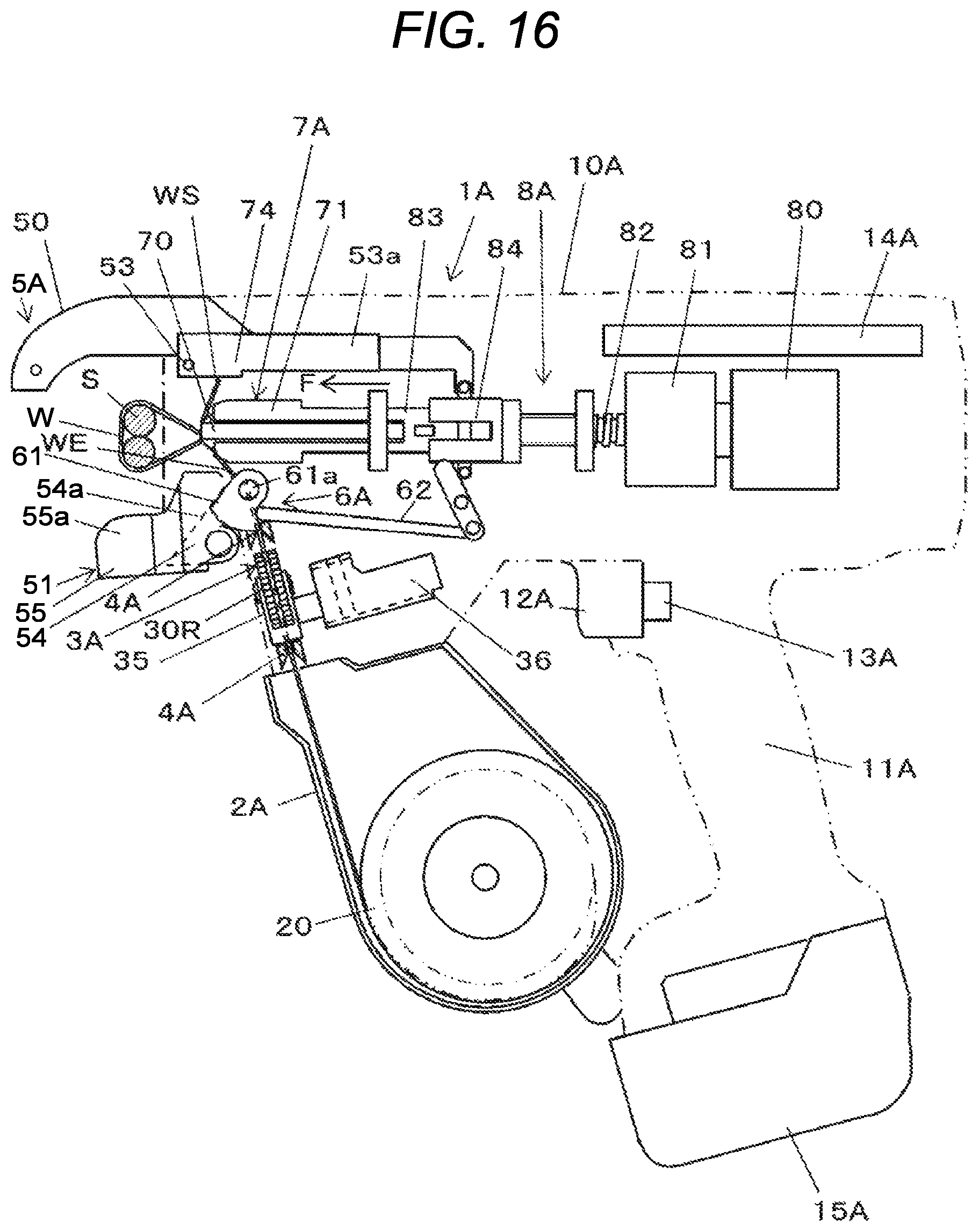 Patent US12403525 Figure 14 – Binding machine