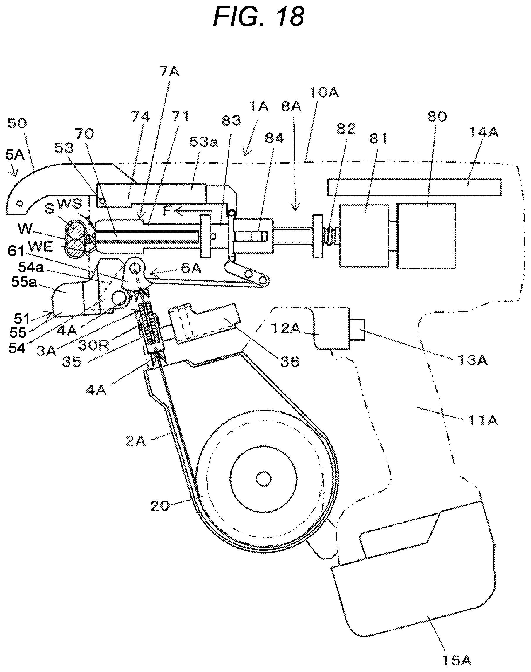 Patent US12403525 Figure 16 – Binding machine